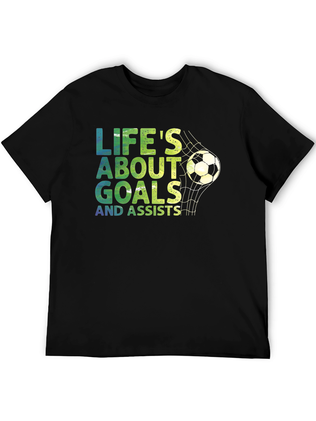 Lifes About Goals Soccer T-Shirt
