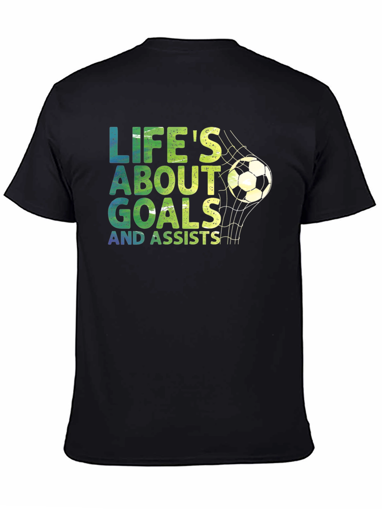 Lifes About Goals Soccer T-Shirt