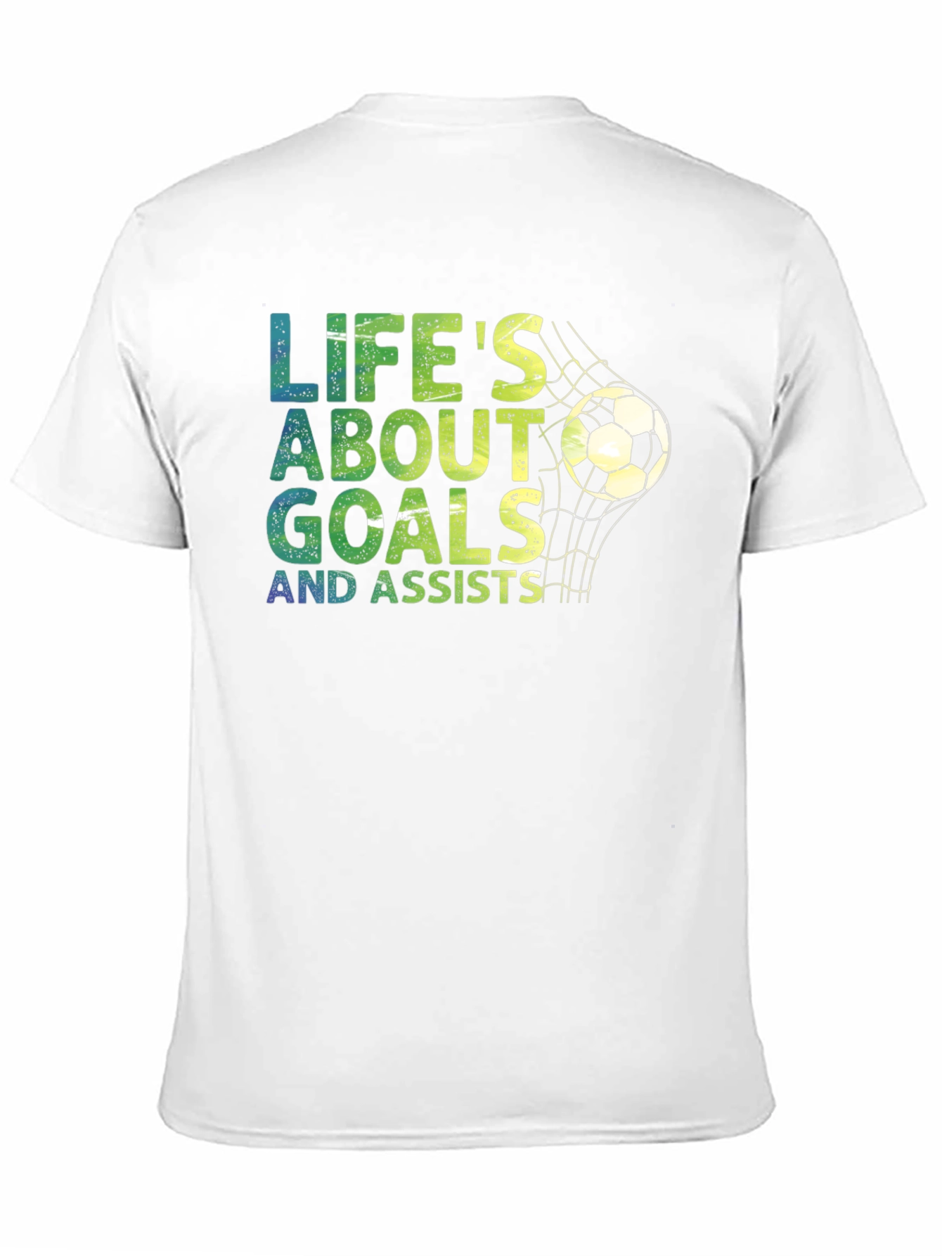 Lifes About Goals Soccer T-Shirt