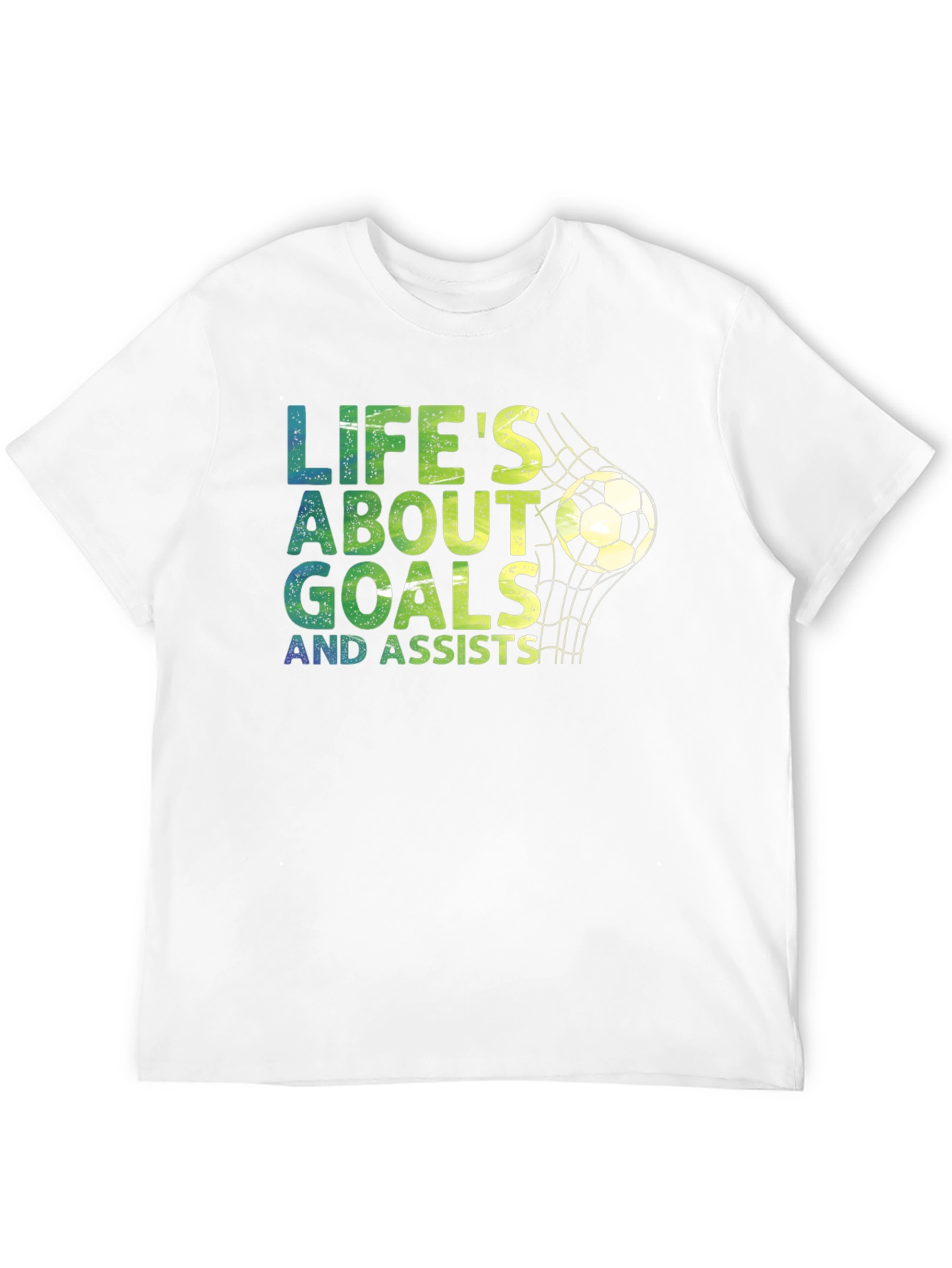 Lifes About Goals Soccer T-Shirt
