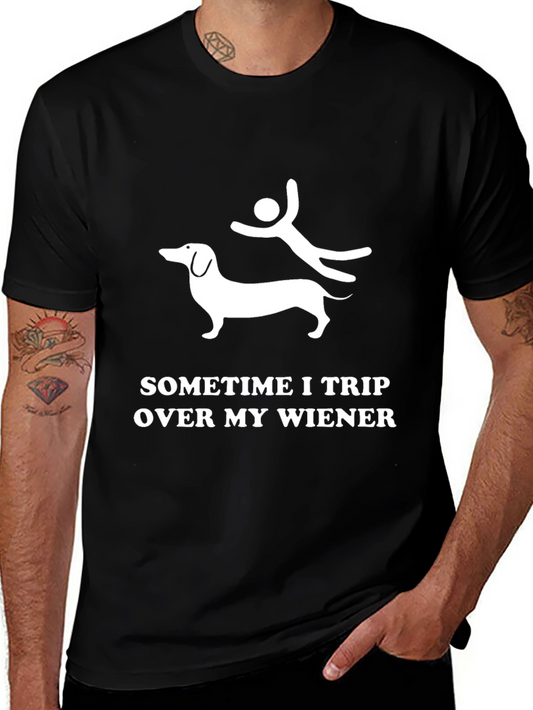 Funny Dachshund Wiener Trip T-Shirt