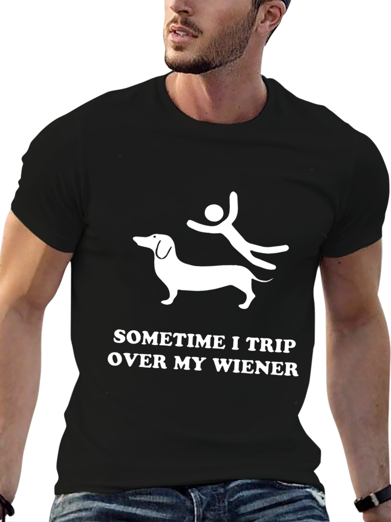 Funny Dachshund Wiener Trip T-Shirt