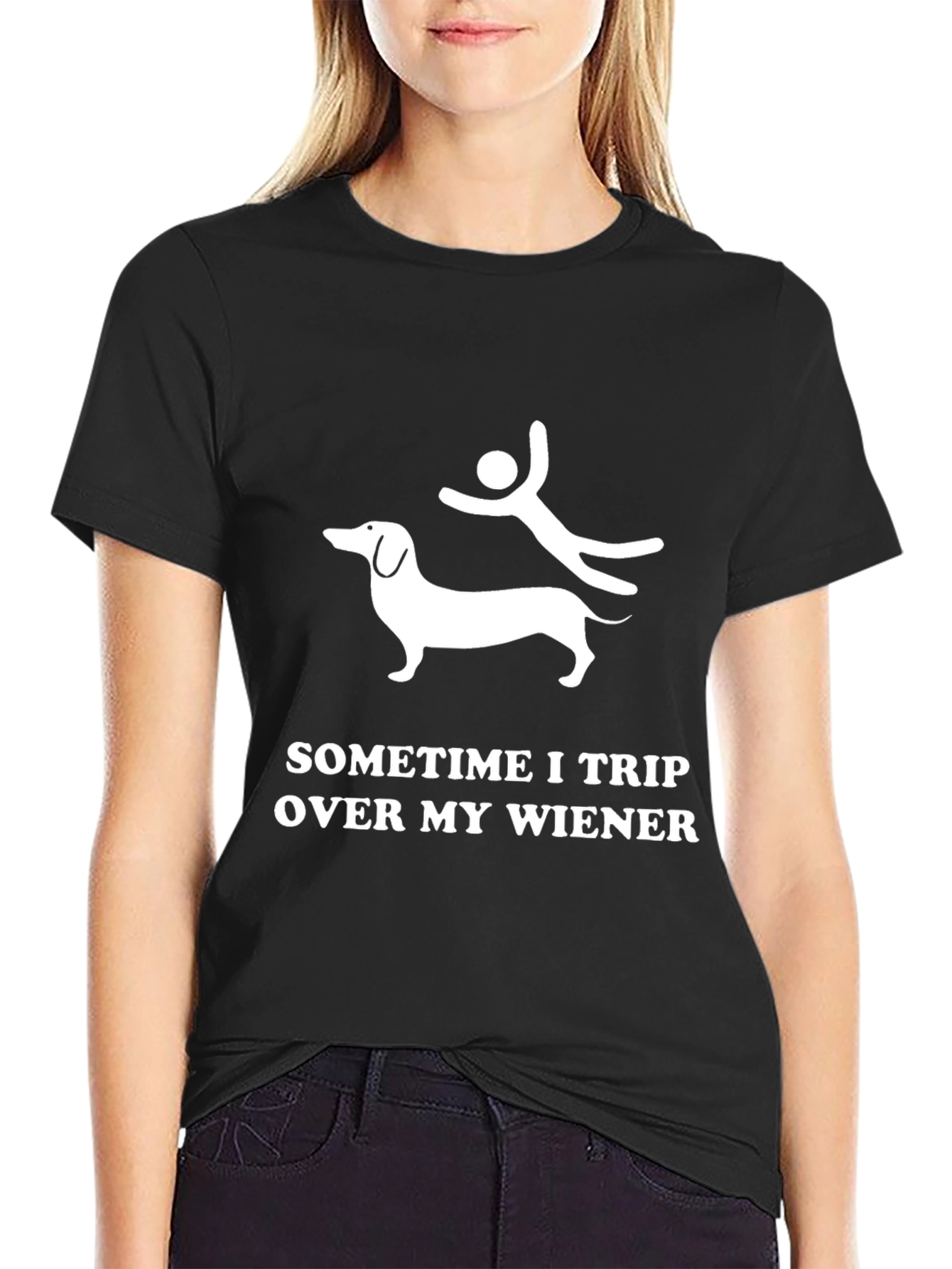 Funny Dachshund Wiener Trip T-Shirt