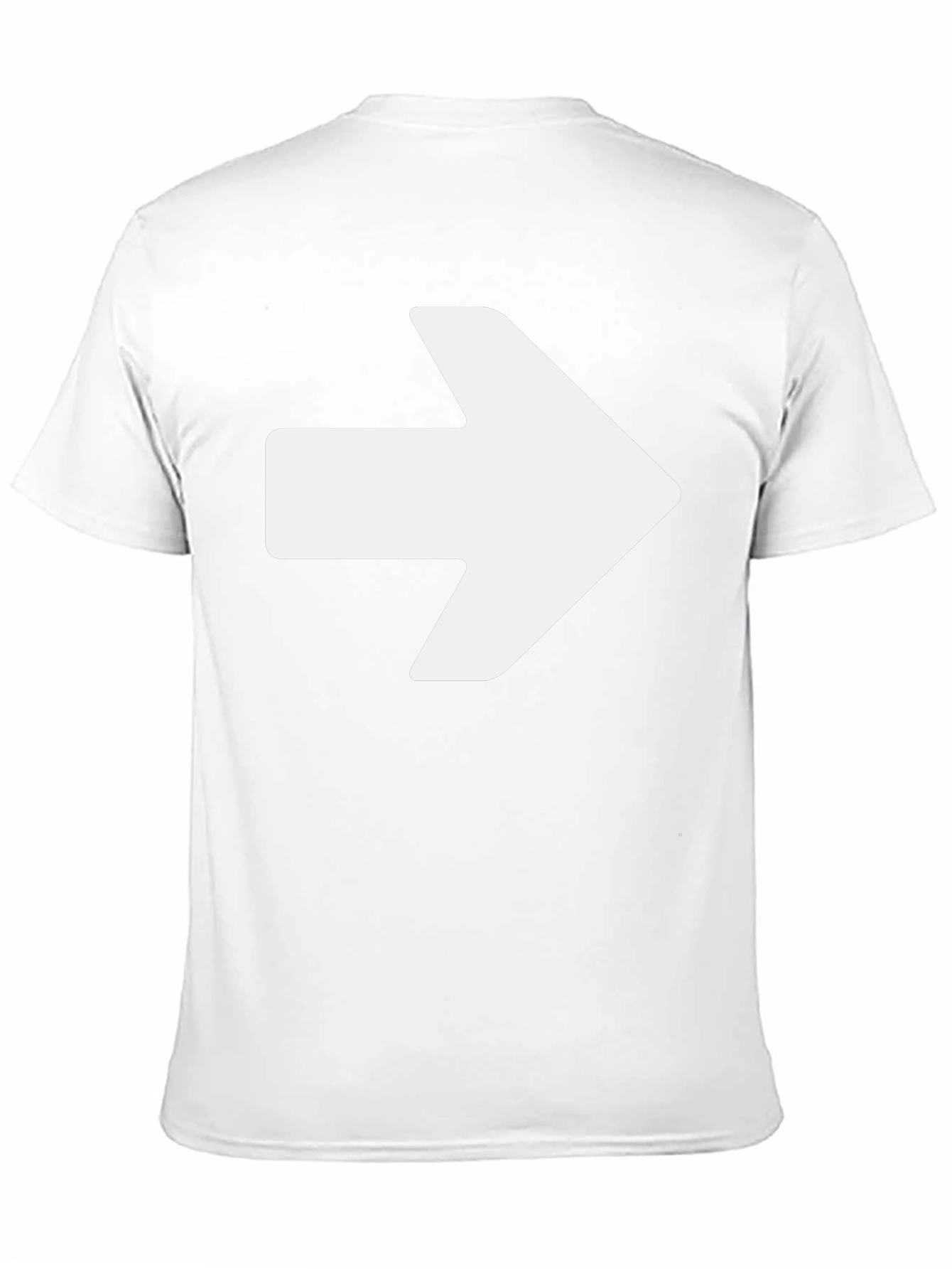 Right Arrow Graphic Black T-Shirt