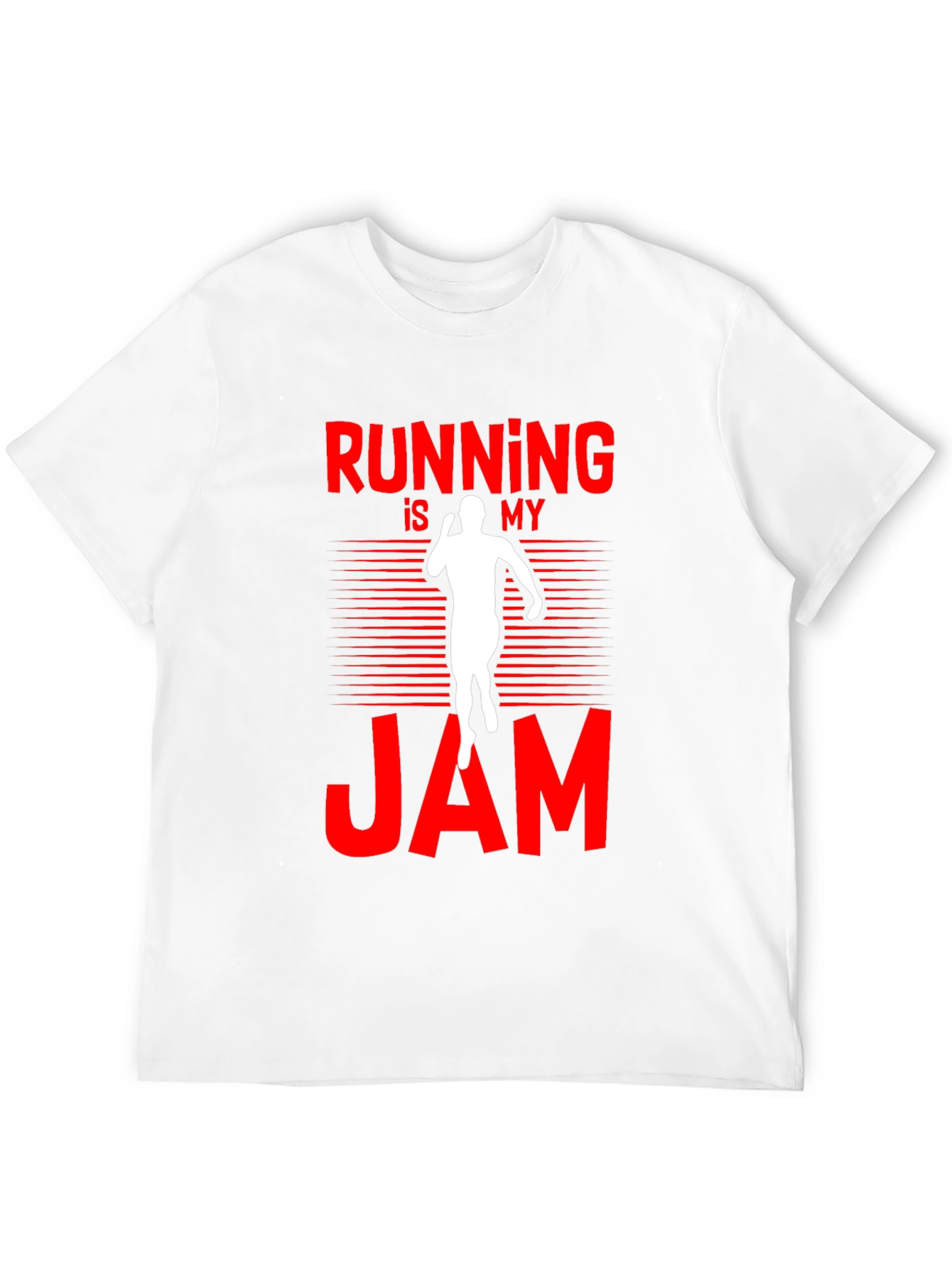 Running is My Jam Black T-Shirt