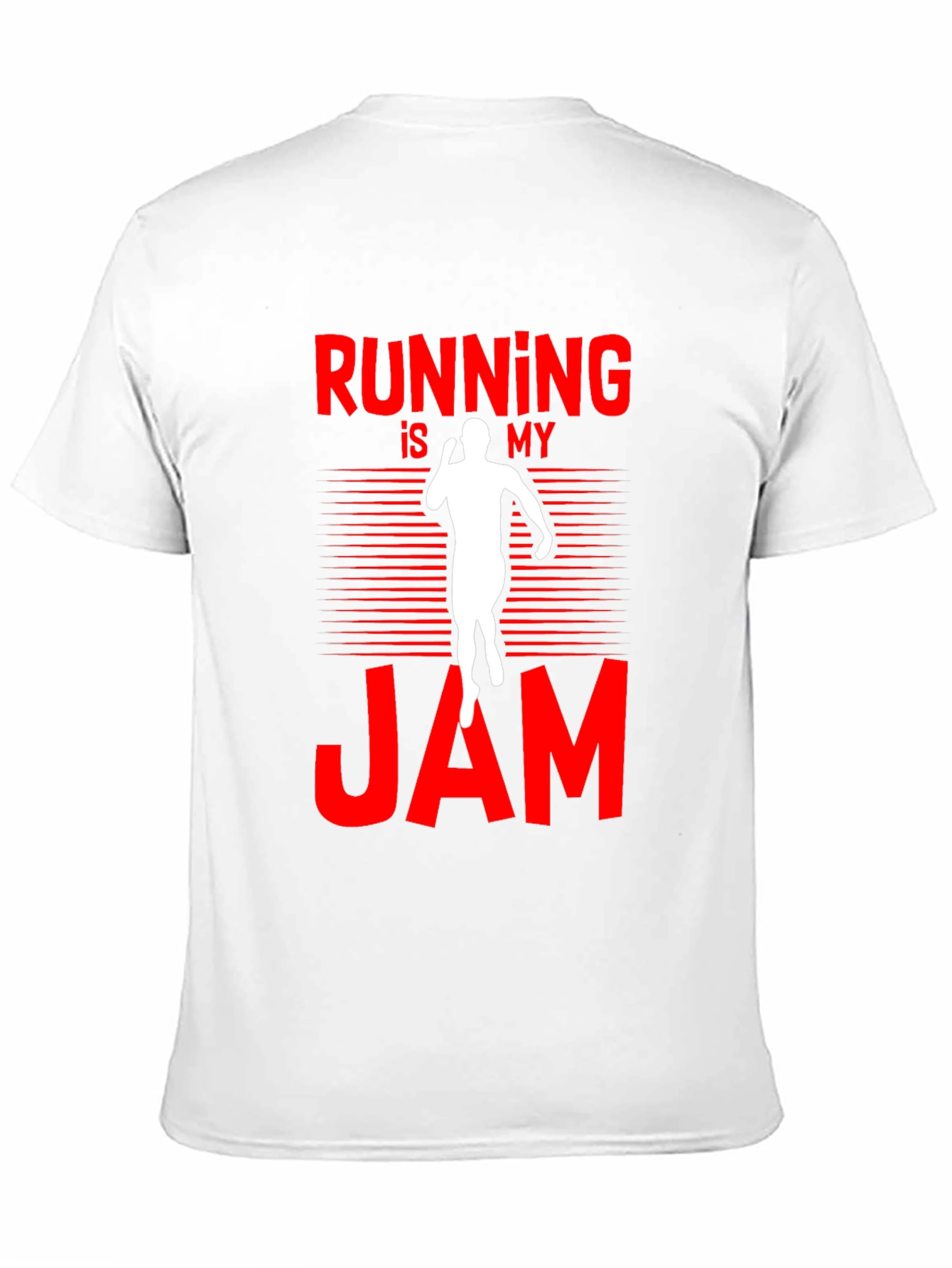 Running is My Jam Black T-Shirt