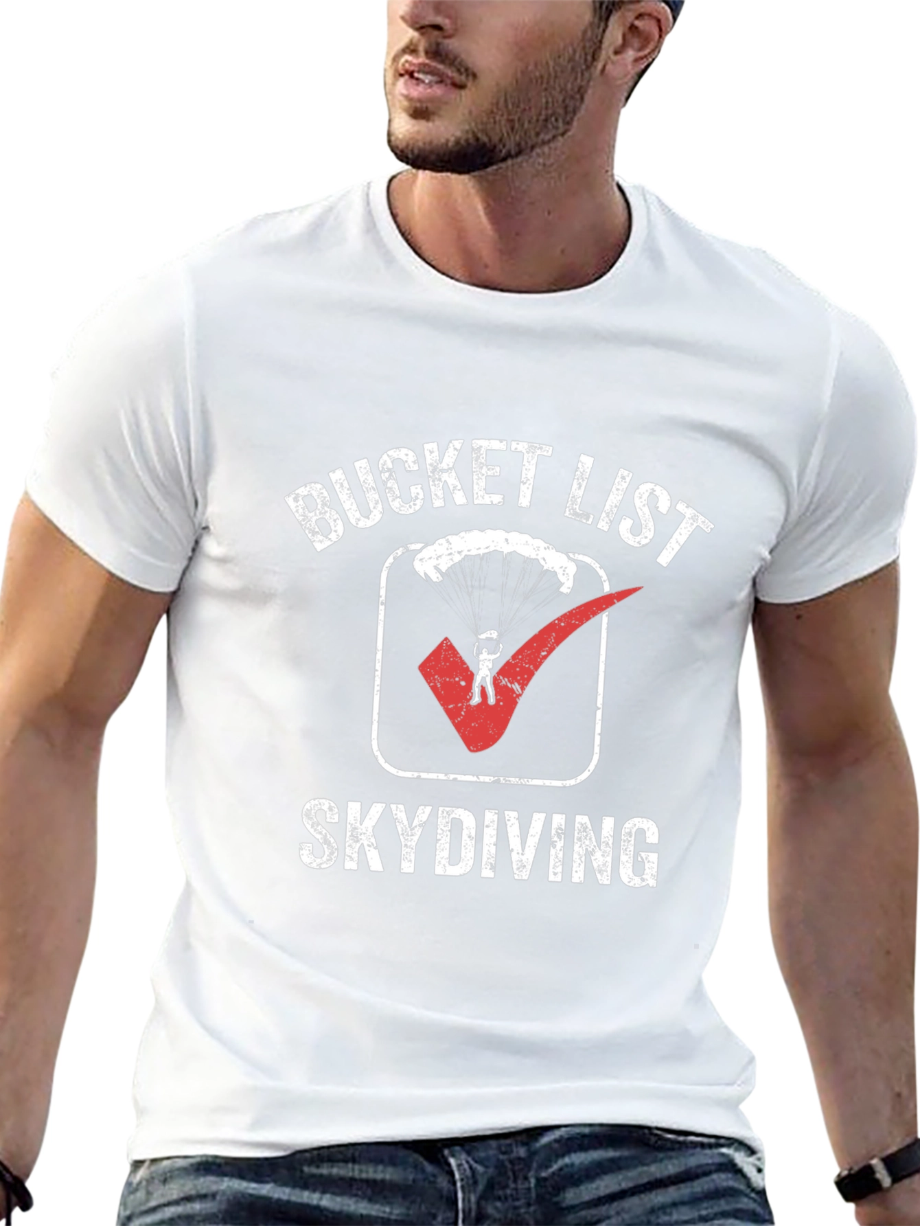 Bucket List Skydiving T-Shirt: Adventure Ready!