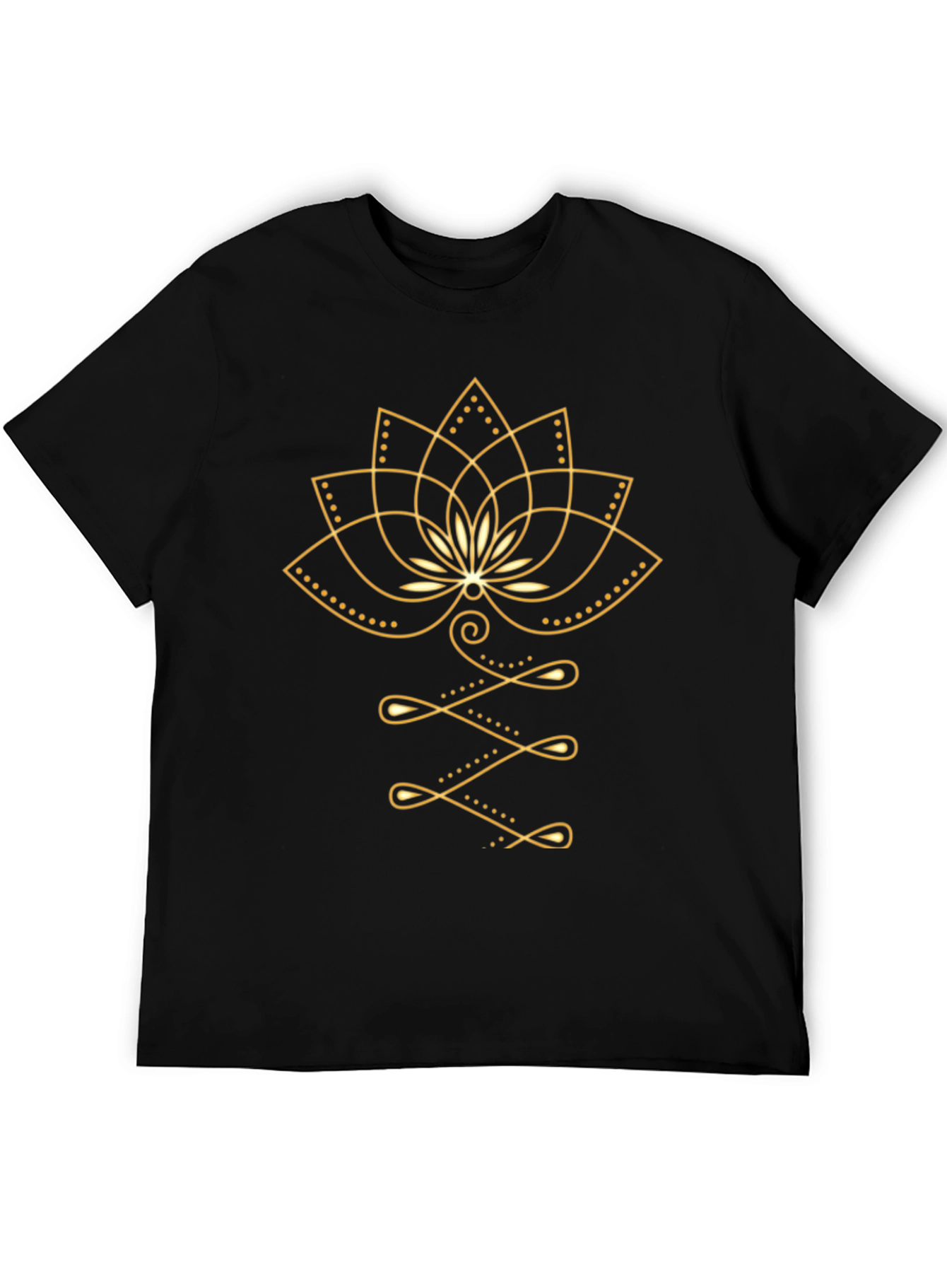 Lotus Flower Graphic T-Shirt - Yoga Meditation Tee