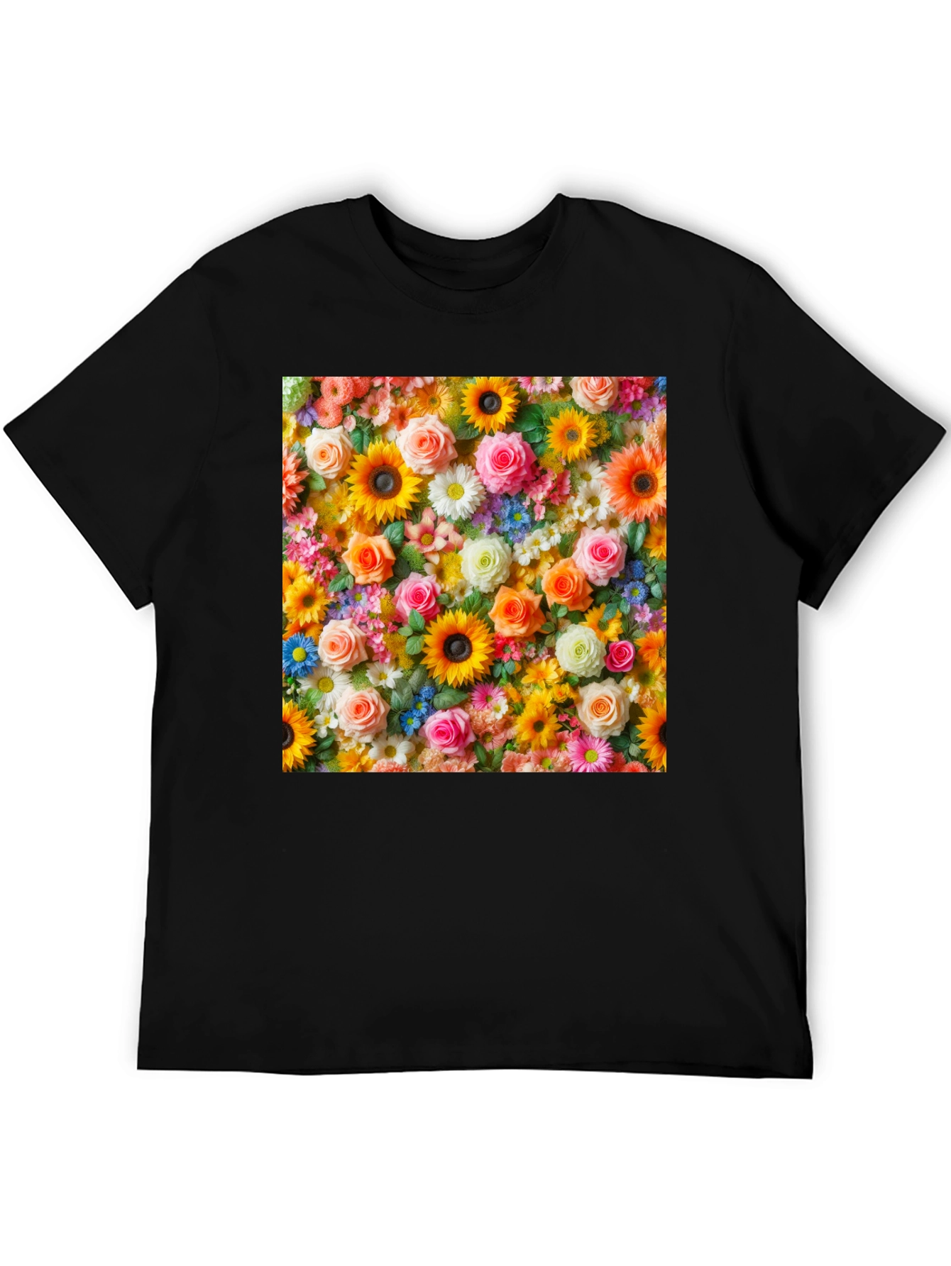 Floral Patterned T-Shirt