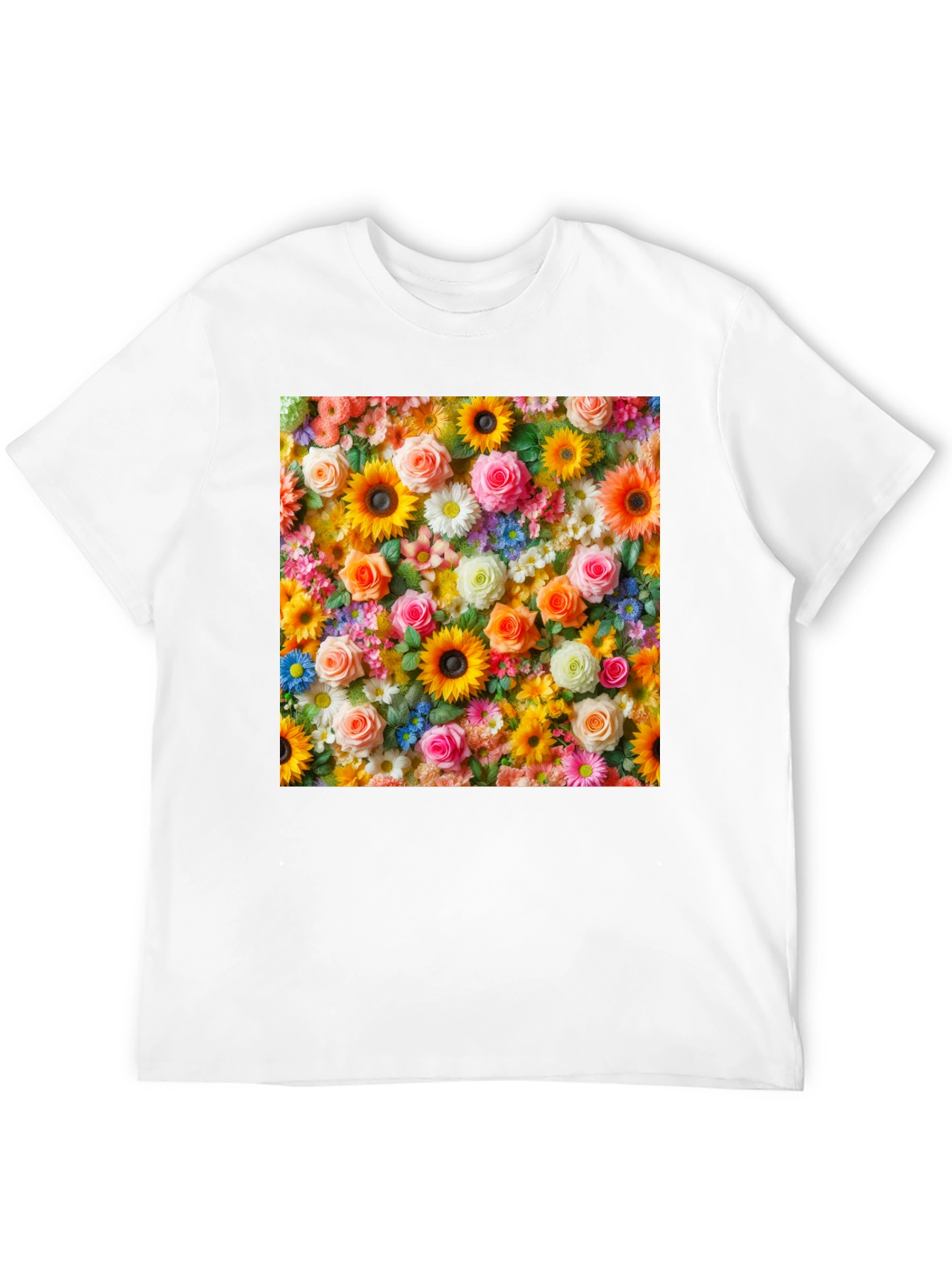 Floral Patterned T-Shirt