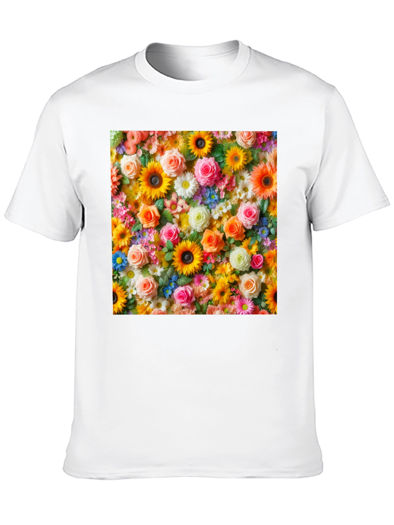 Floral Patterned T-Shirt