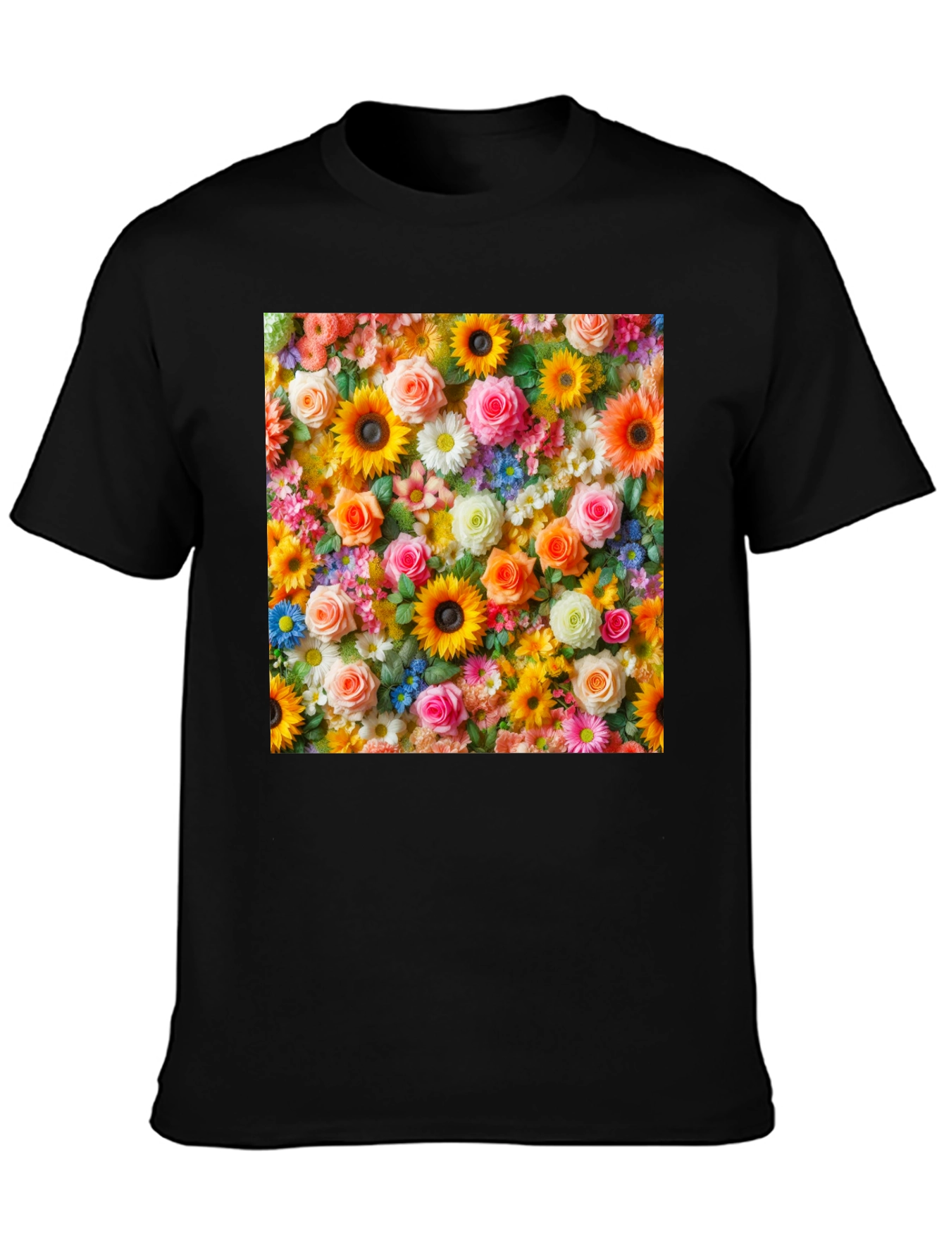 Floral Patterned T-Shirt
