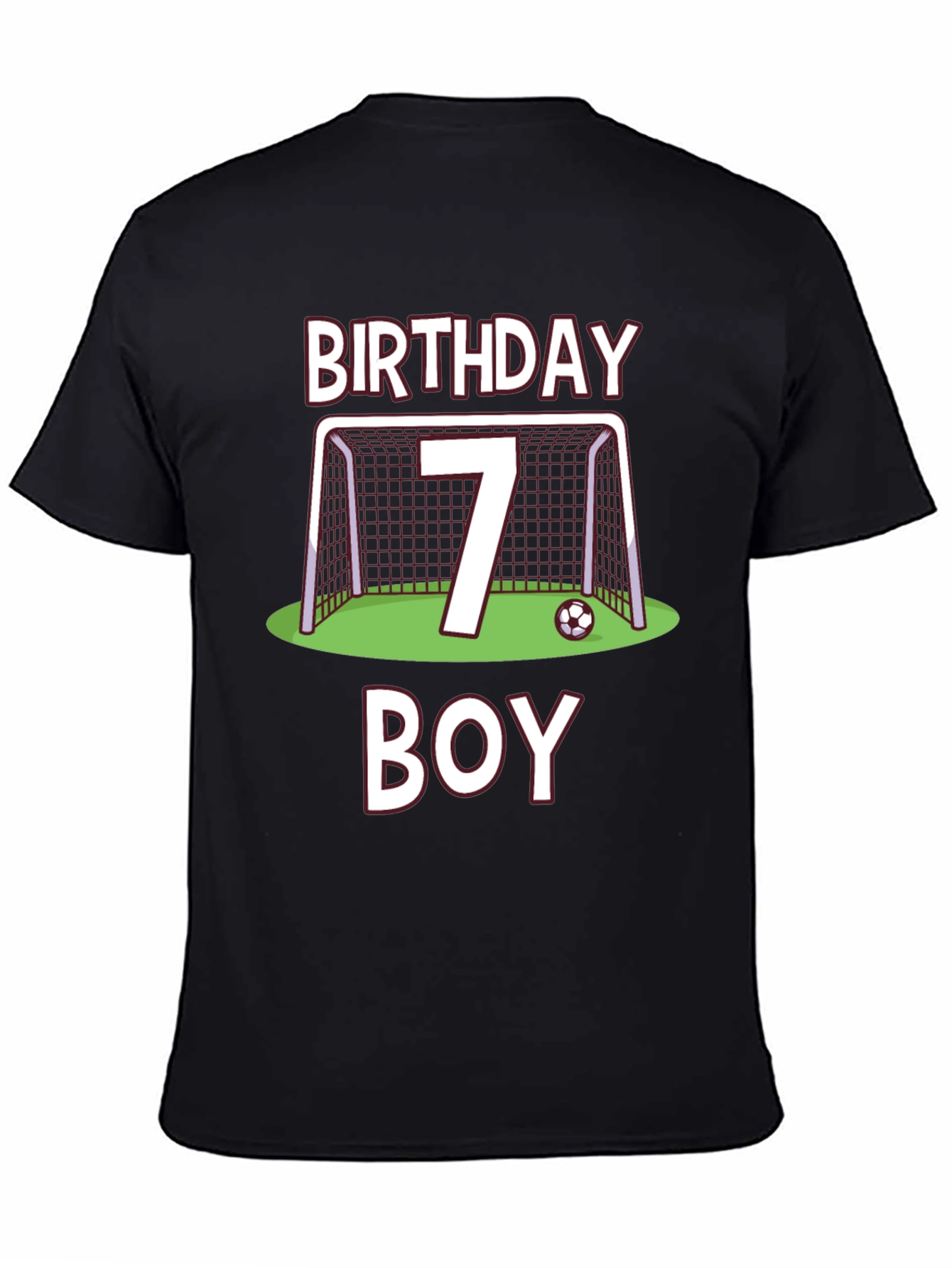 Birthday Boy Soccer T-Shirt - Number 7