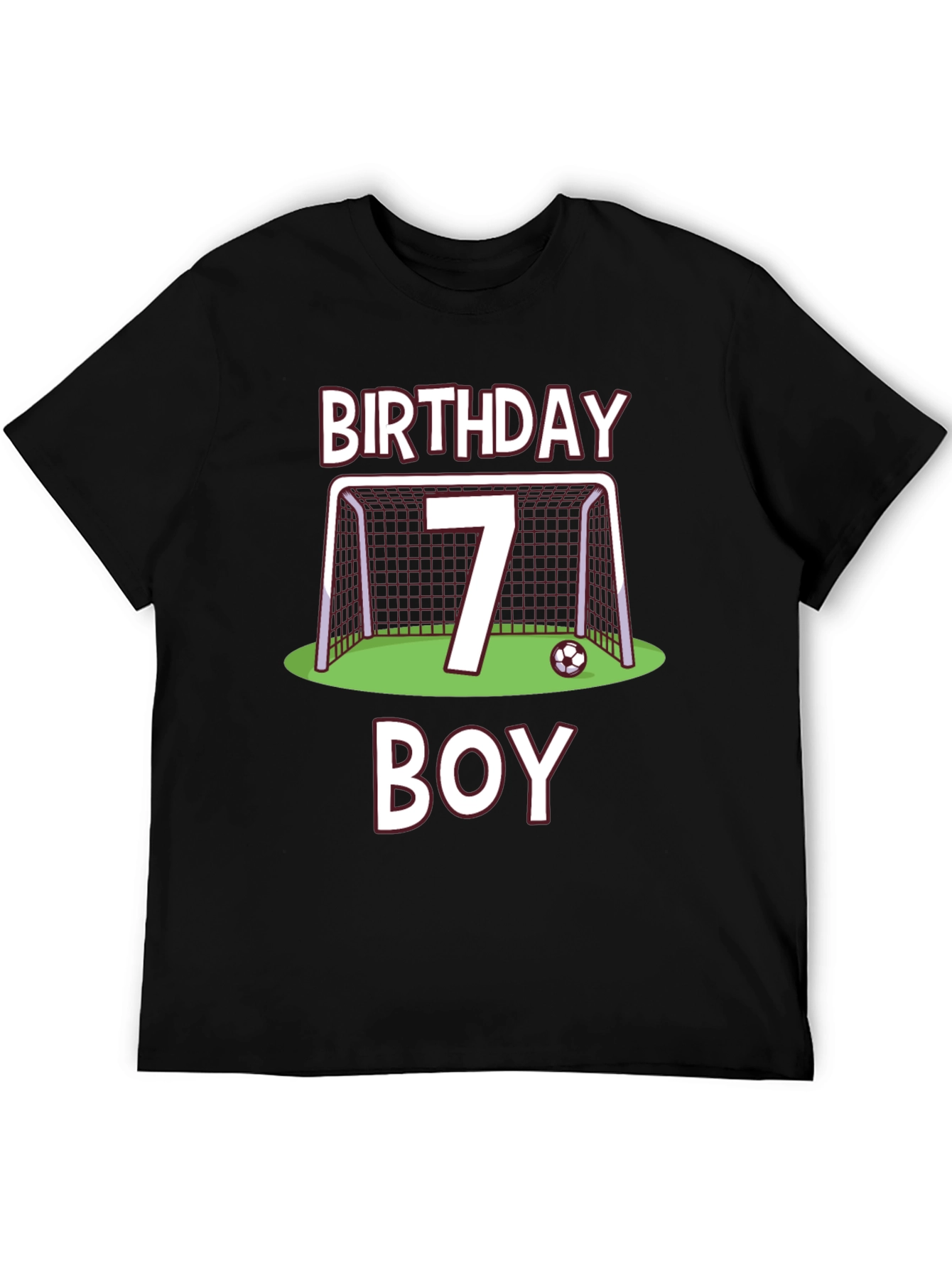 Birthday Boy Soccer T-Shirt - Number 7