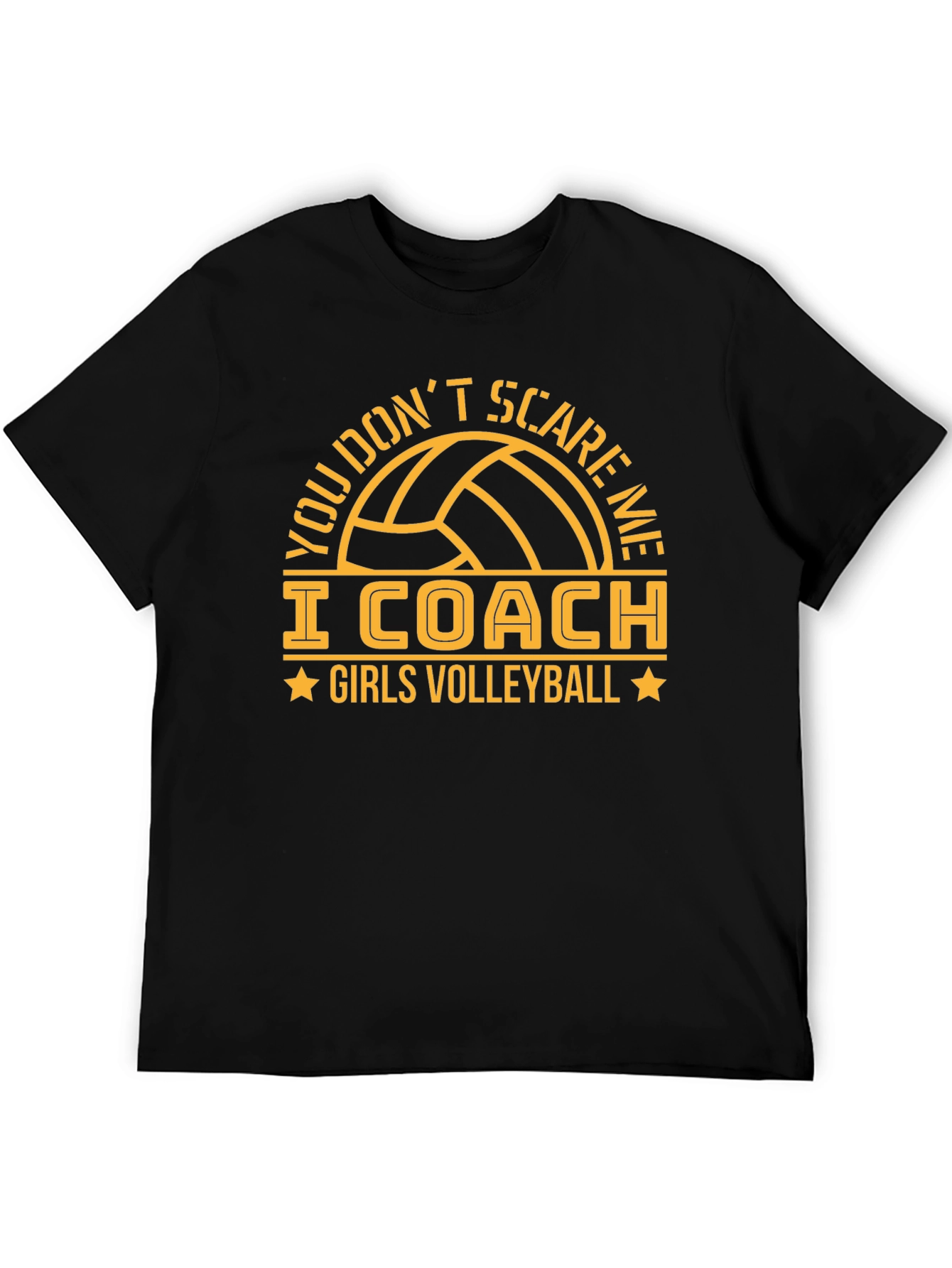 Girls Volleyball Coach T-Shirt Funny Graphic Tee