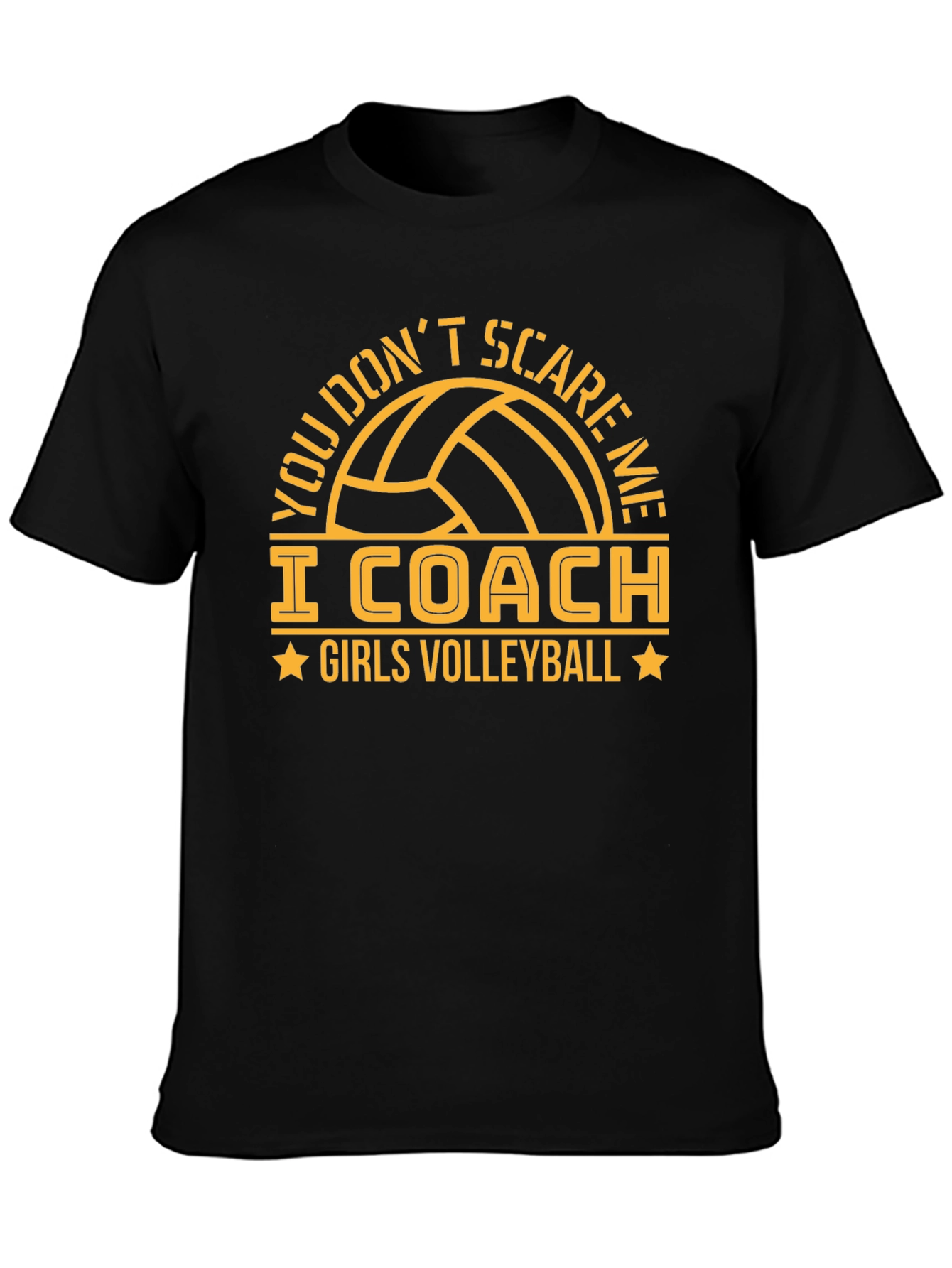 Girls Volleyball Coach T-Shirt Funny Graphic Tee