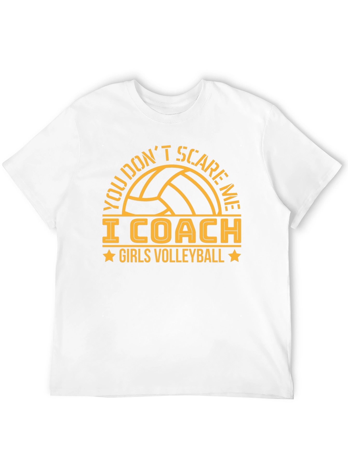Girls Volleyball Coach T-Shirt Funny Graphic Tee