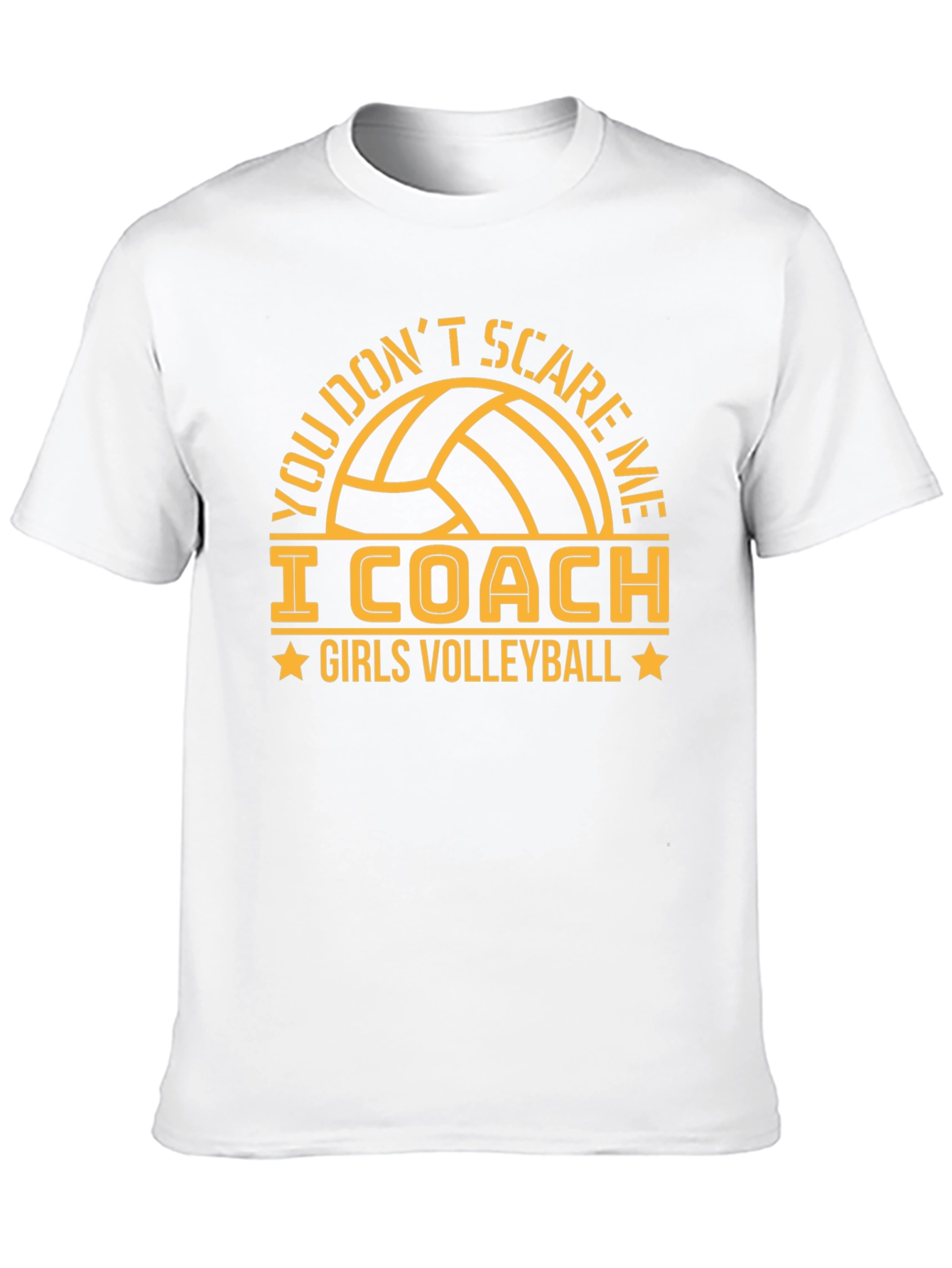Girls Volleyball Coach T-Shirt Funny Graphic Tee