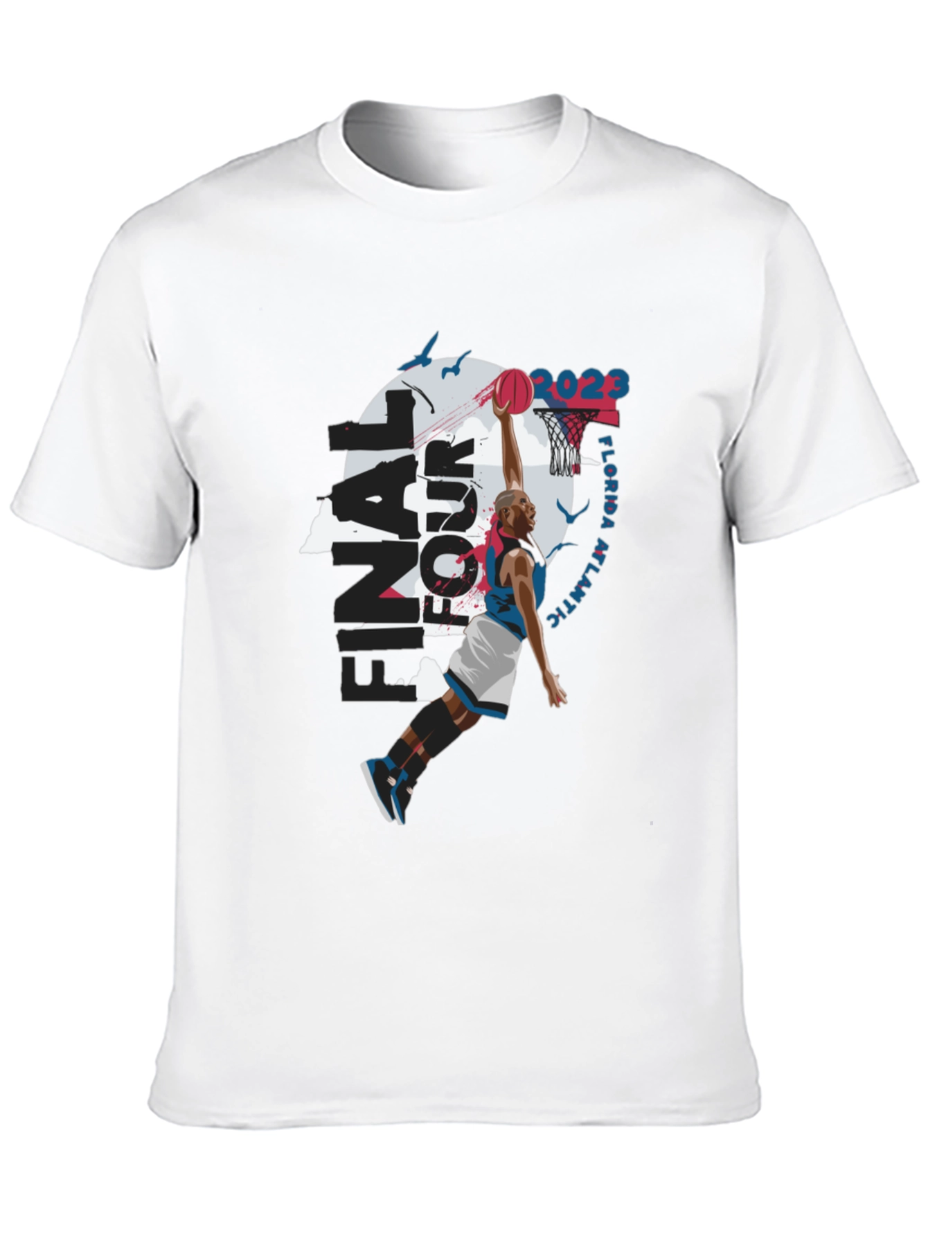Final Four Florida Atlantic 2023 Black T-Shirt