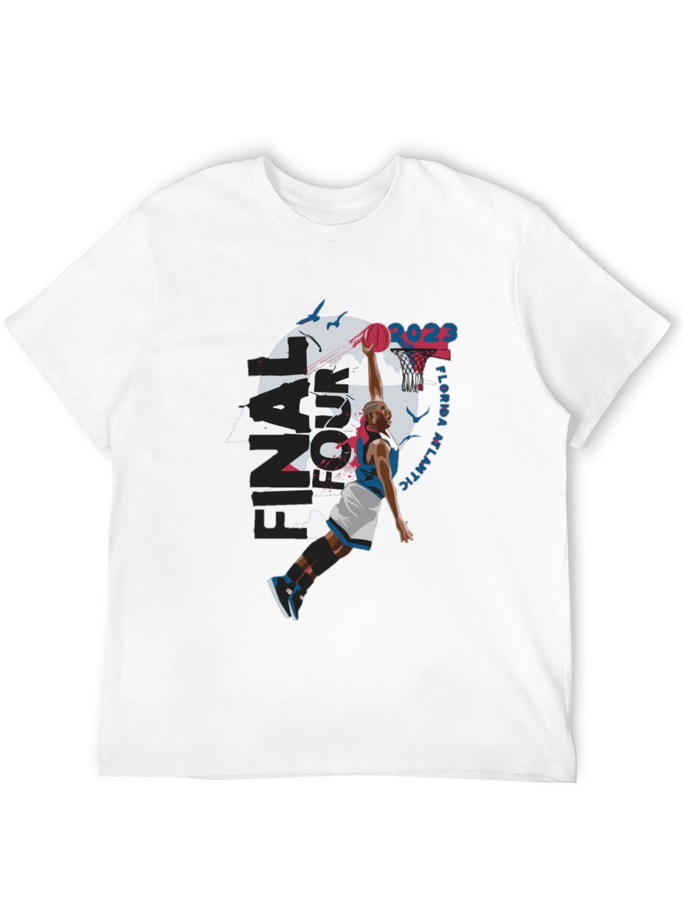 Final Four Florida Atlantic 2023 Black T-Shirt