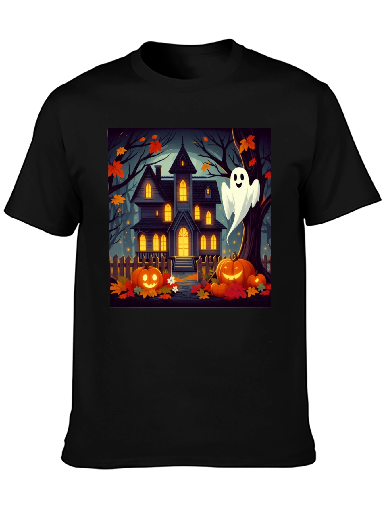 Halloween Haunted House T-Shirt