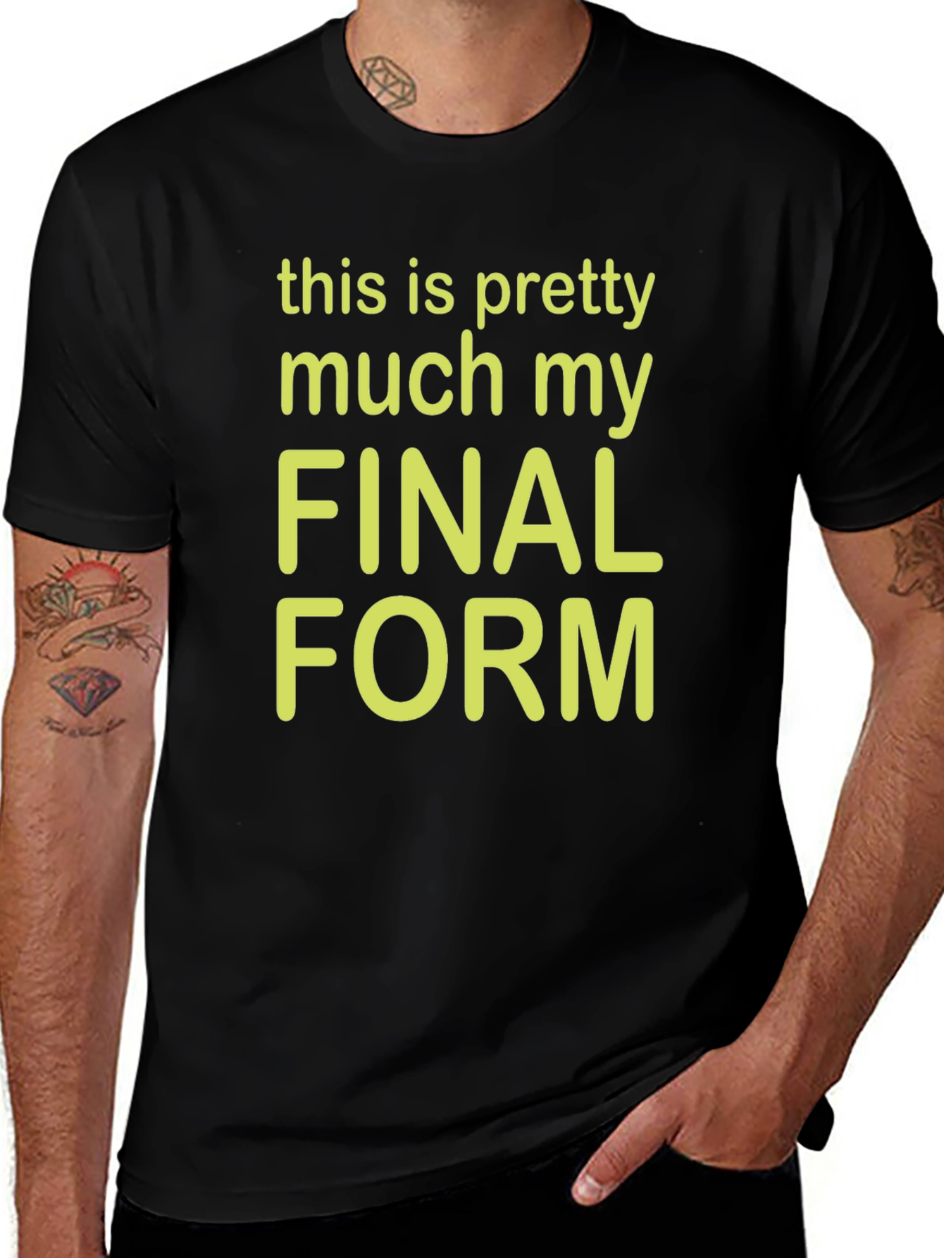 Final Form Novelty Graphic Tee - Black