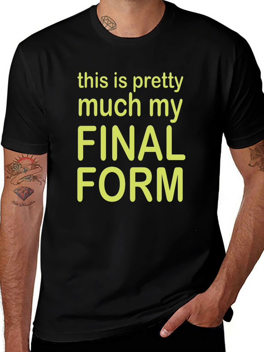 Final Form Novelty Graphic Tee - Black