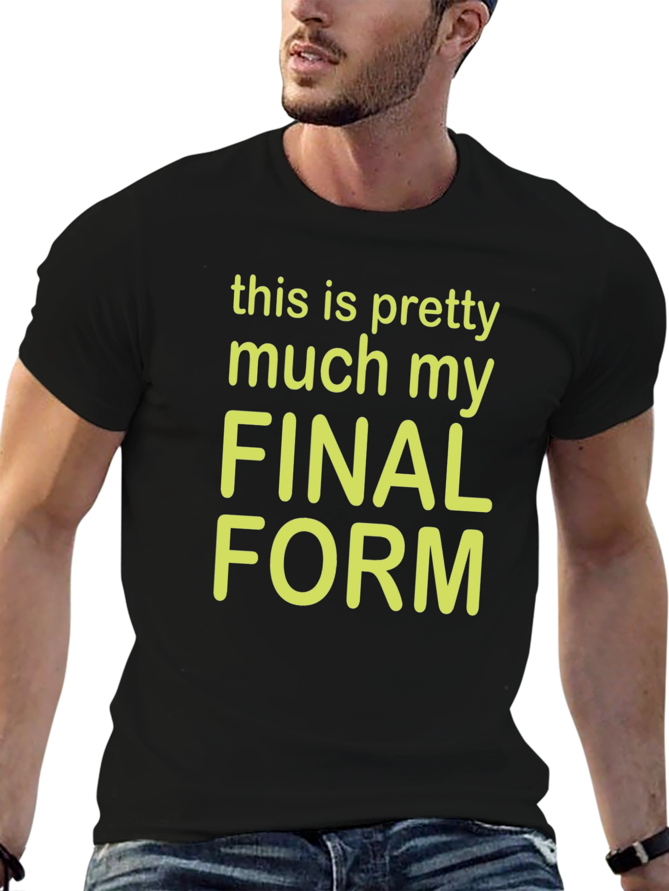 Final Form Novelty Graphic Tee - Black