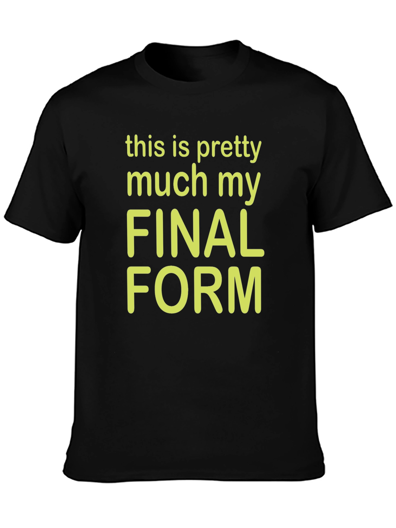 Final Form Novelty Graphic Tee - Black
