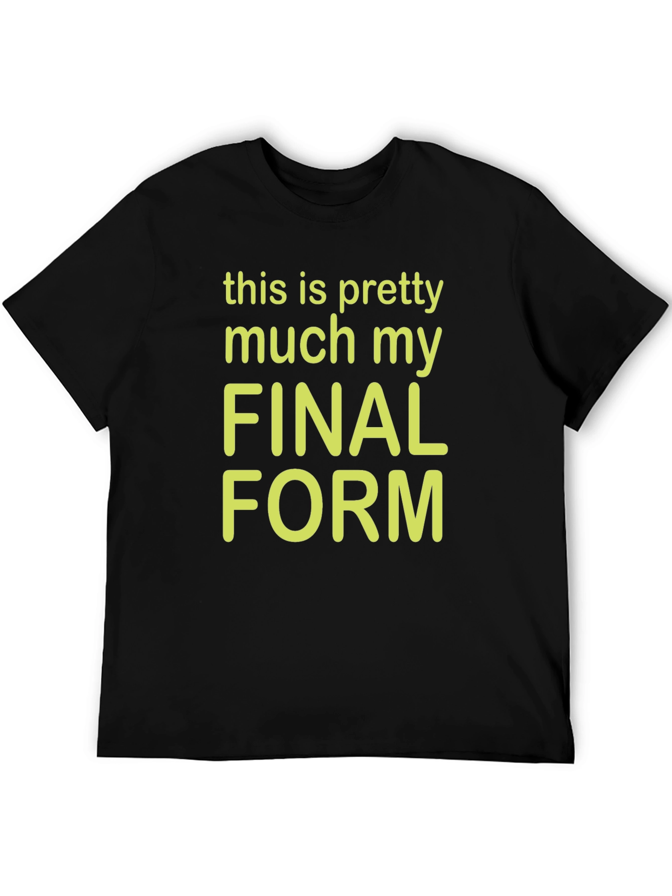 Final Form Novelty Graphic Tee - Black