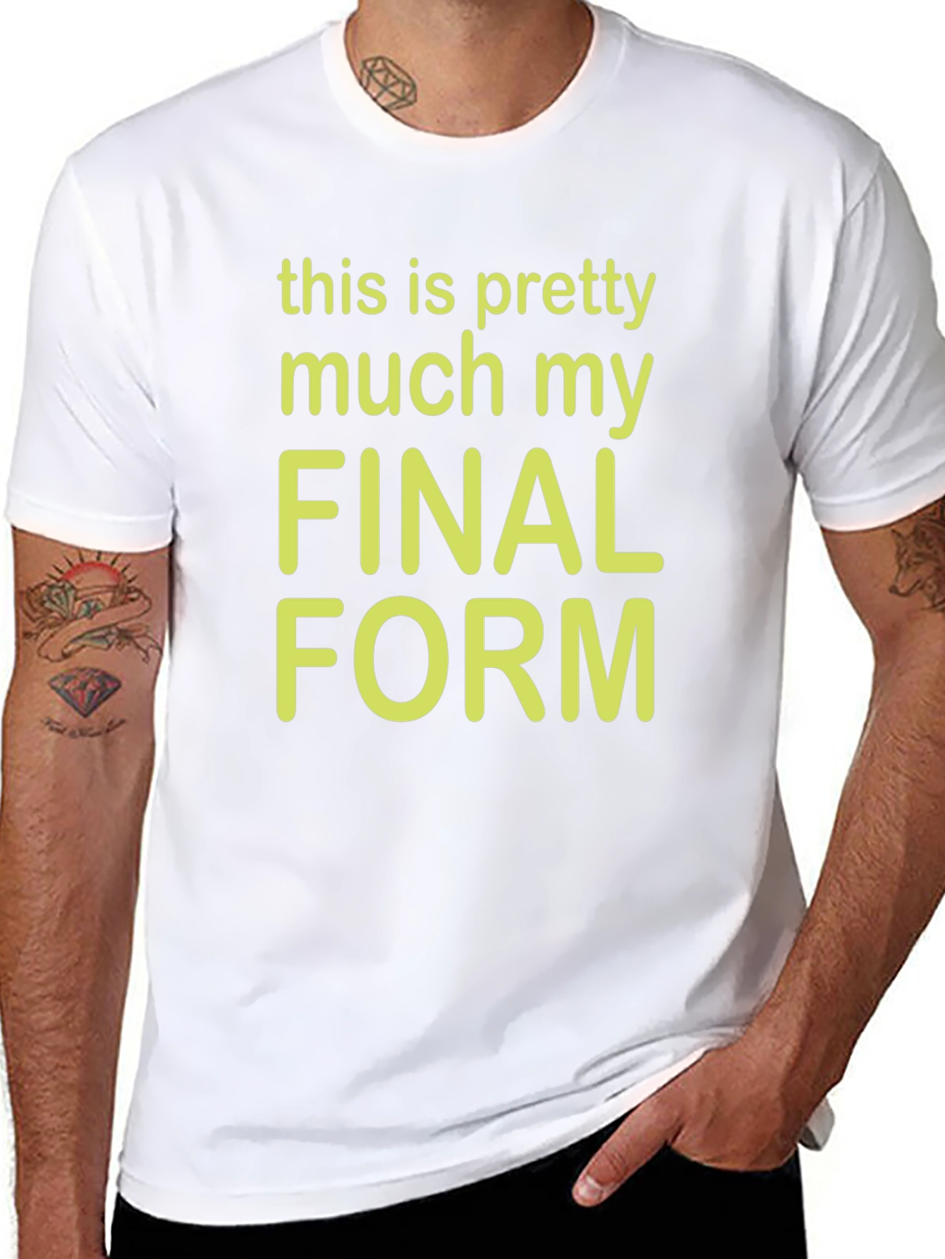 Final Form Novelty Graphic Tee - Black