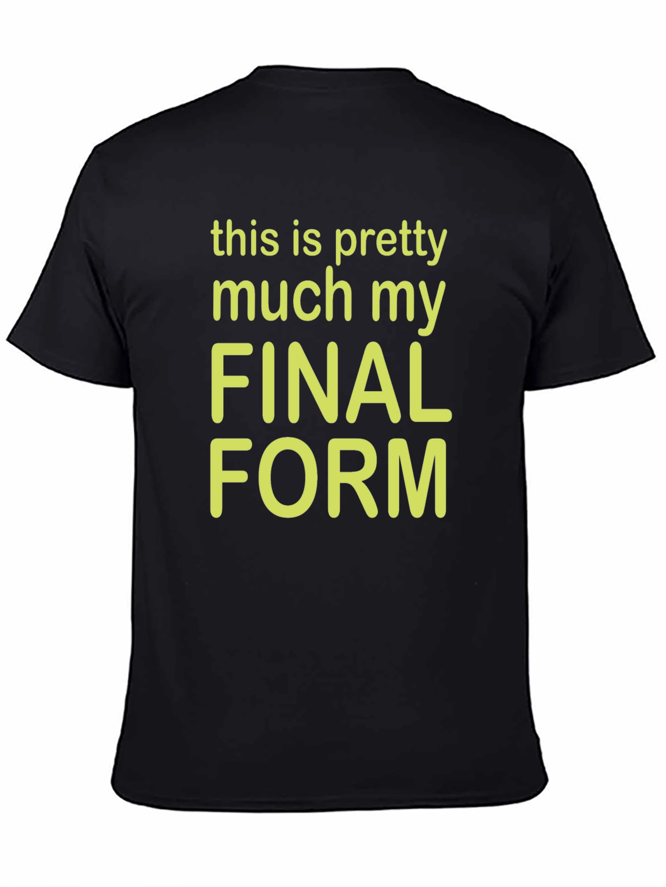 Final Form Novelty Graphic Tee - Black