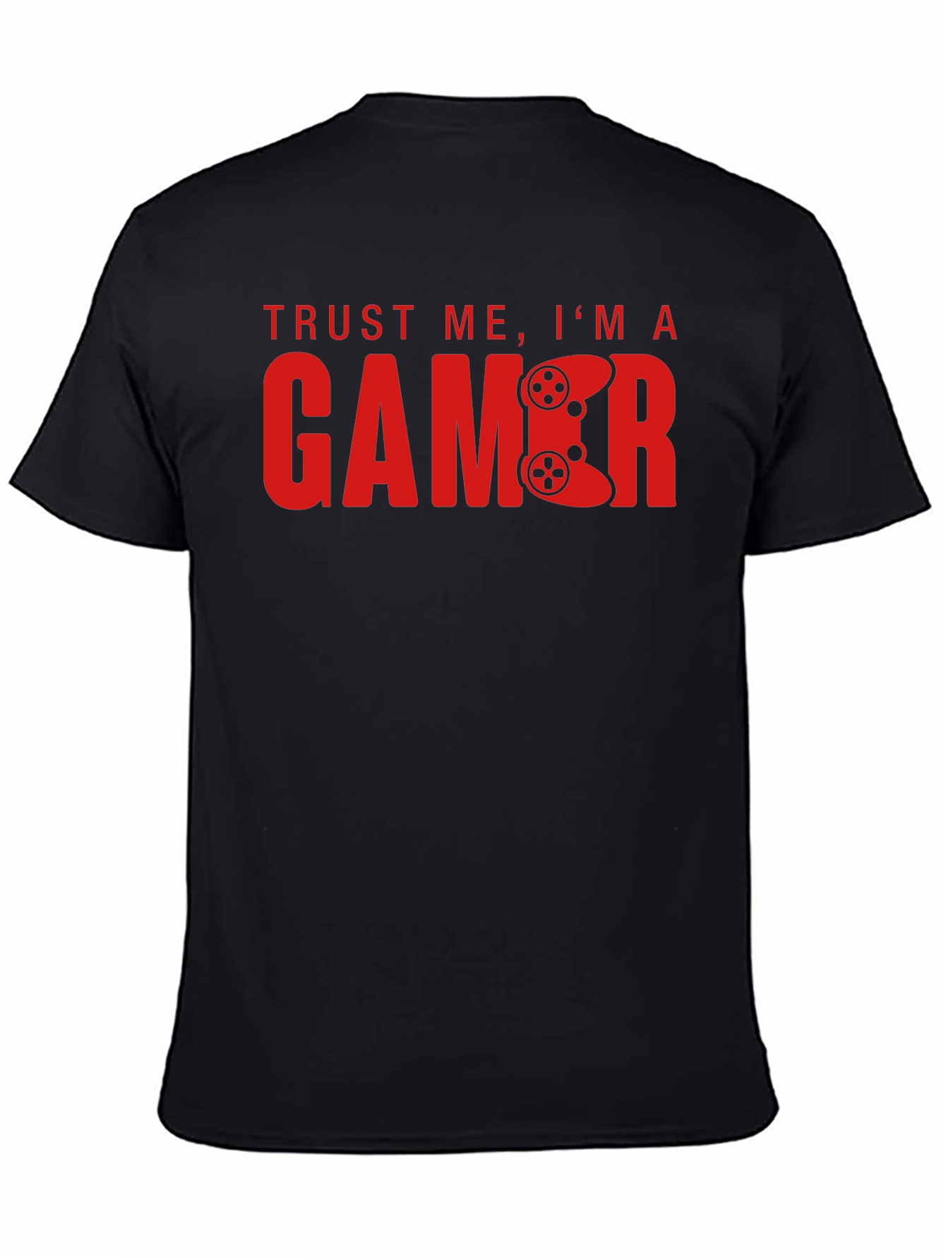 Trust Me Im A Gamer Black T-Shirt