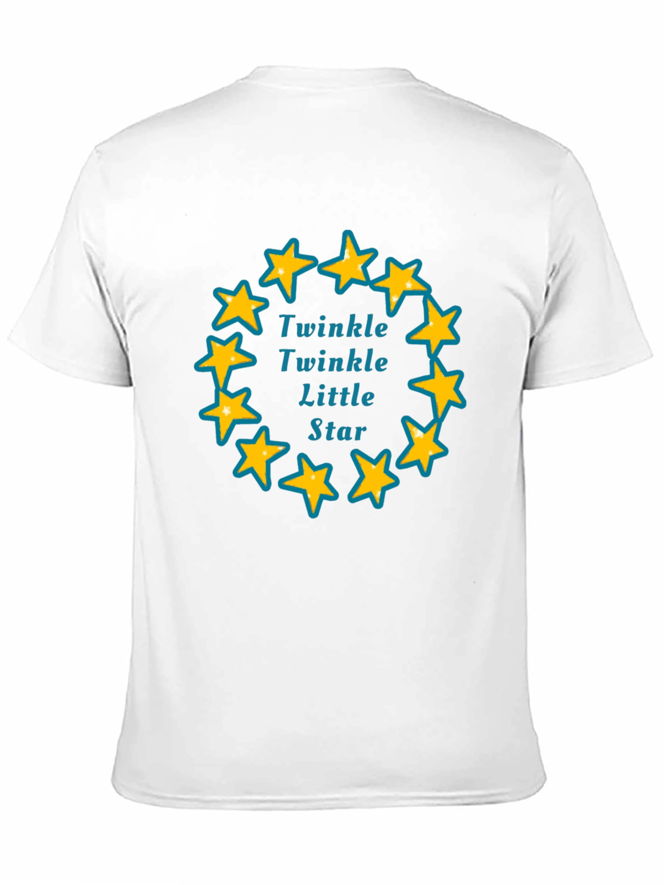 Twinkle Little Star Graphic Tee - Soft Cotton