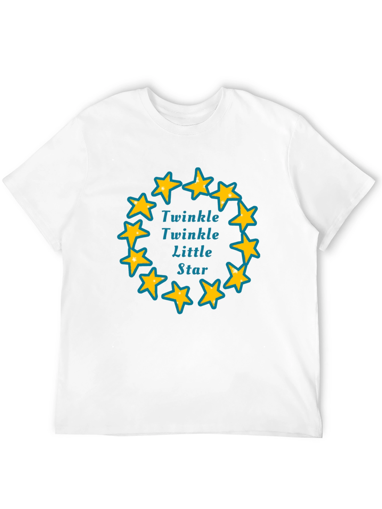 Twinkle Little Star Graphic Tee - Soft Cotton