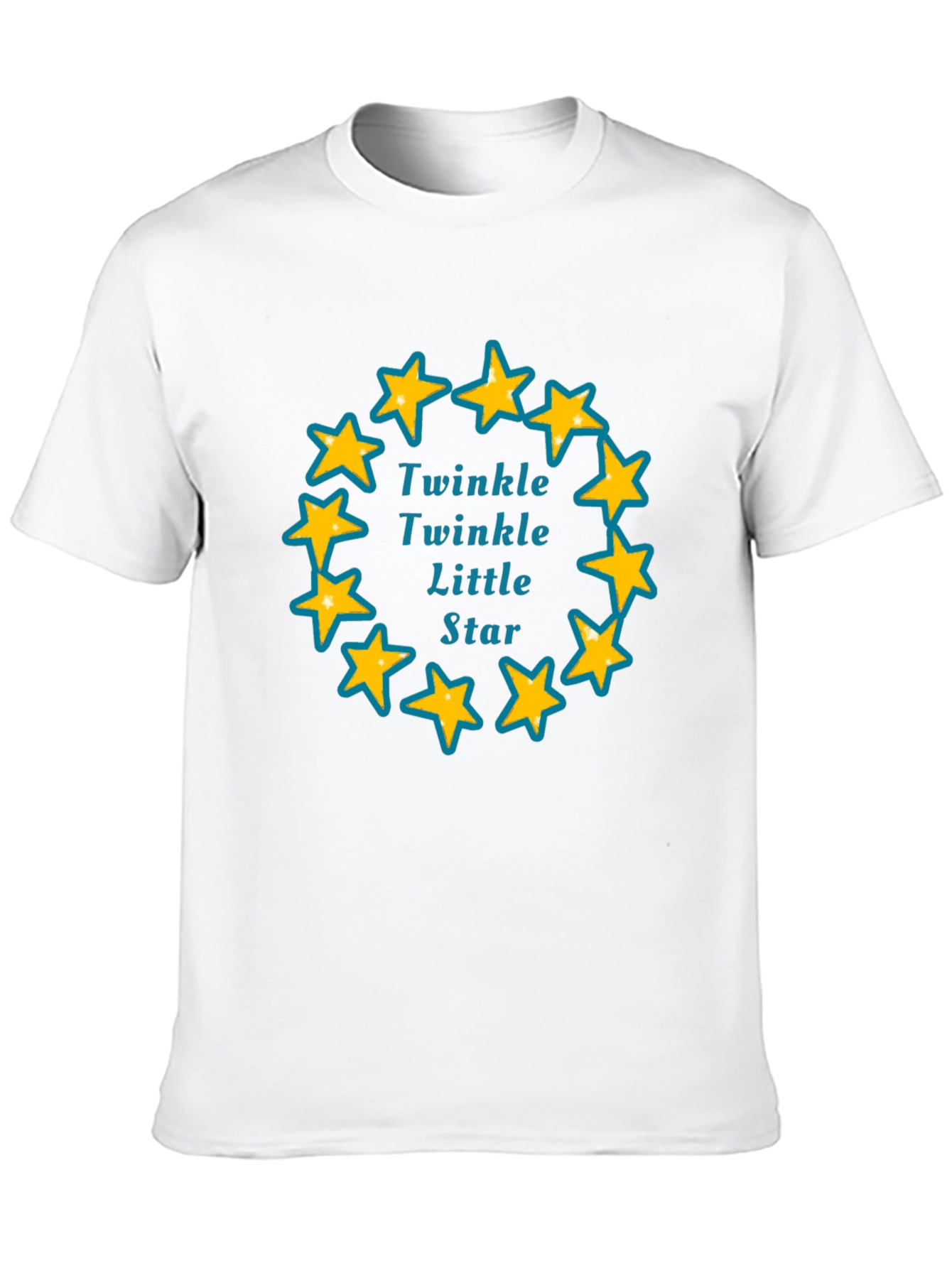 Twinkle Little Star Graphic Tee - Soft Cotton