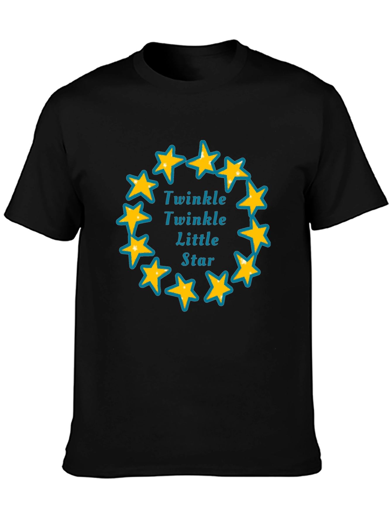 Twinkle Little Star Graphic Tee - Soft Cotton