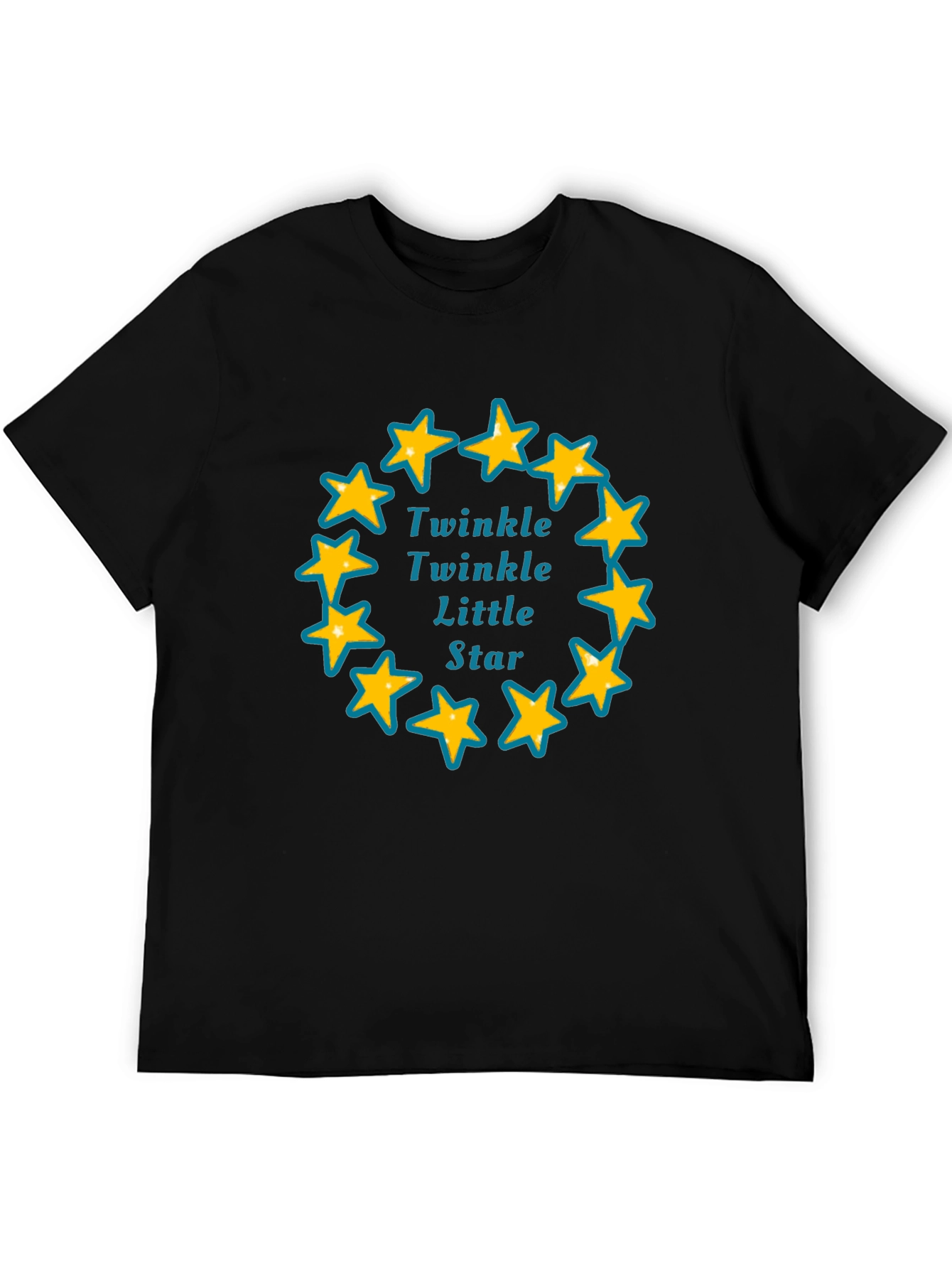 Twinkle Little Star Graphic Tee - Soft Cotton