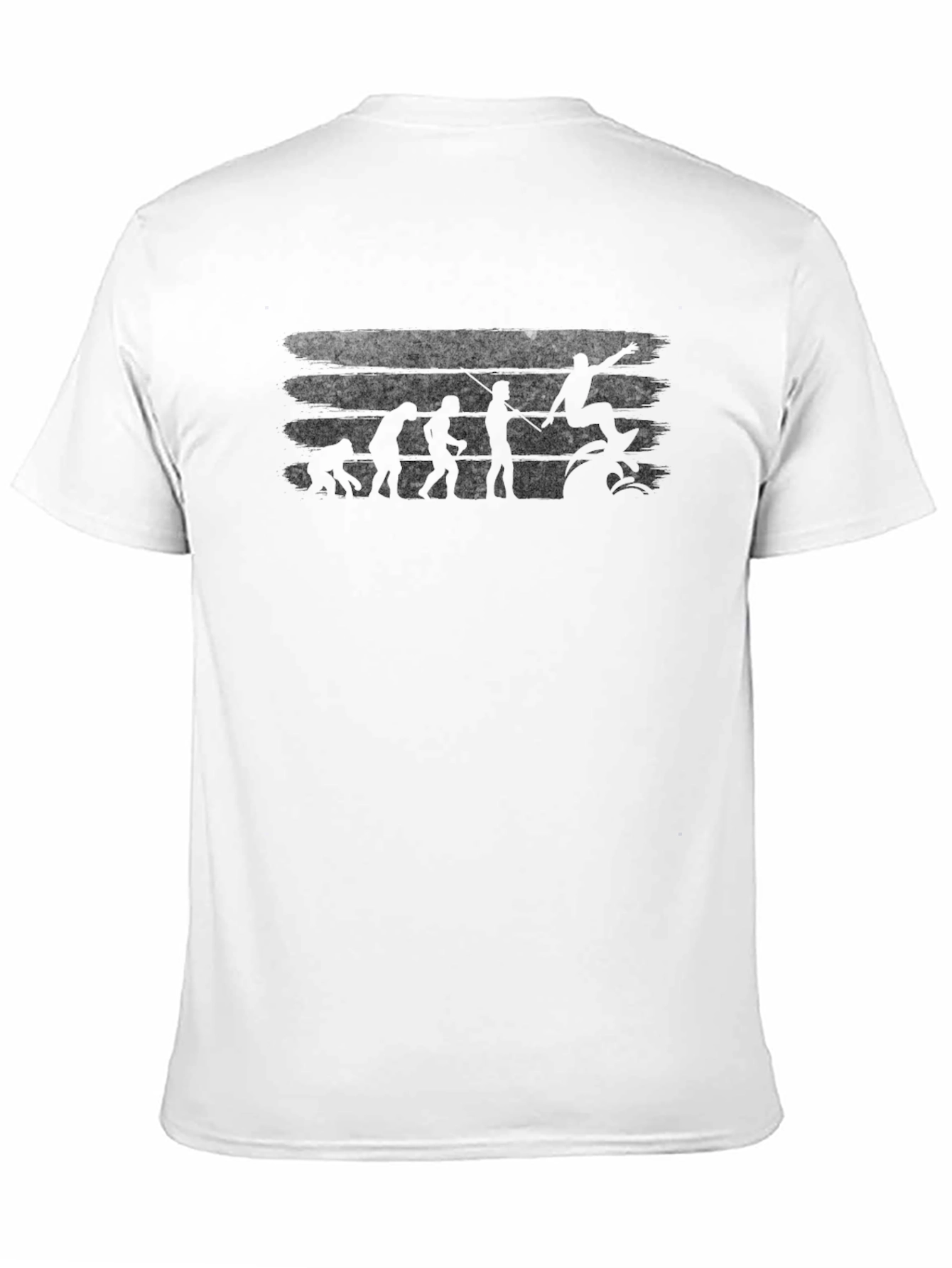 Surfing Evolution Black T-Shirt