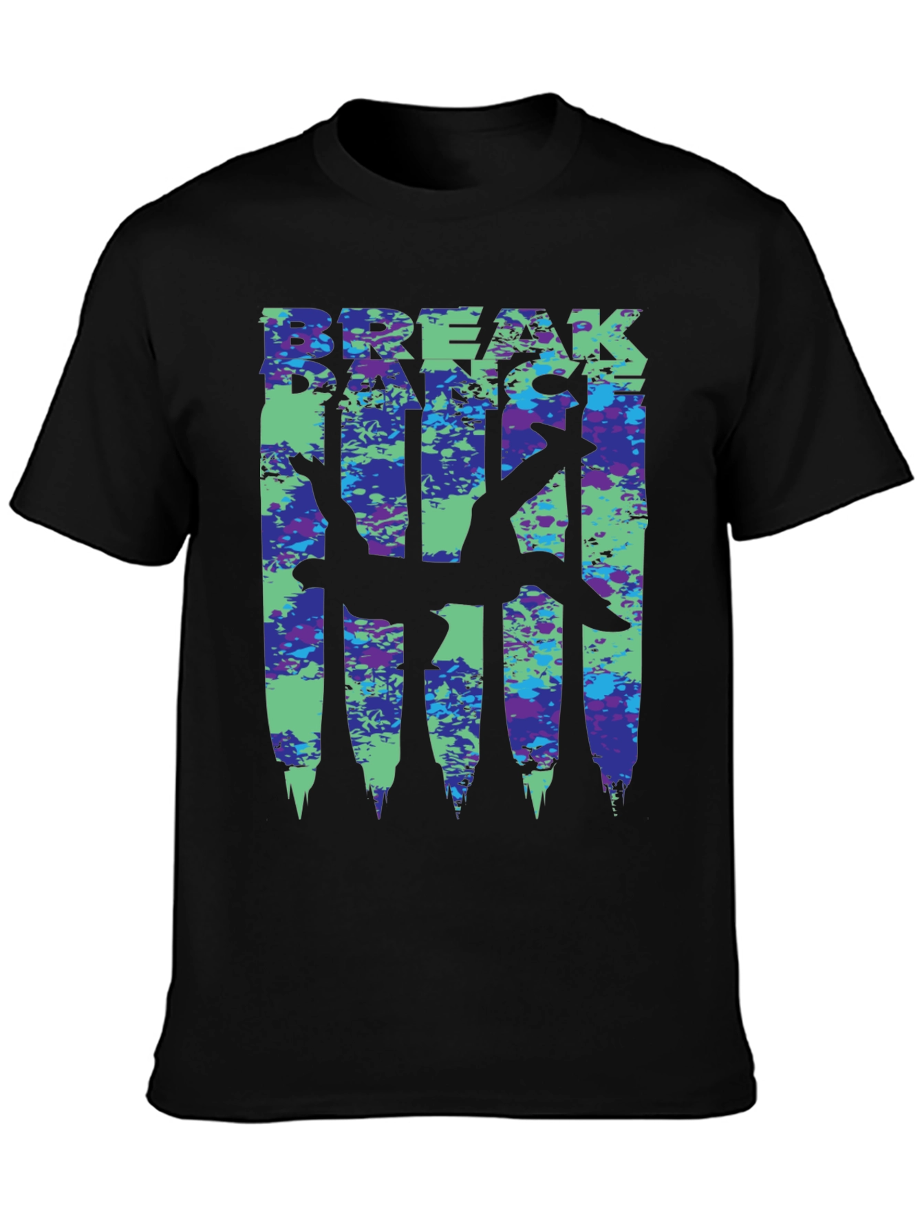 Breakdance T-Shirt - Dancer Silhouette - Stylish Streetwear