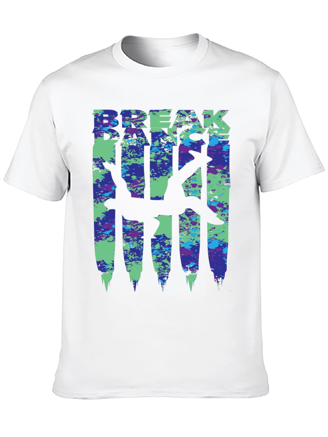 Breakdance T-Shirt - Dancer Silhouette - Stylish Streetwear