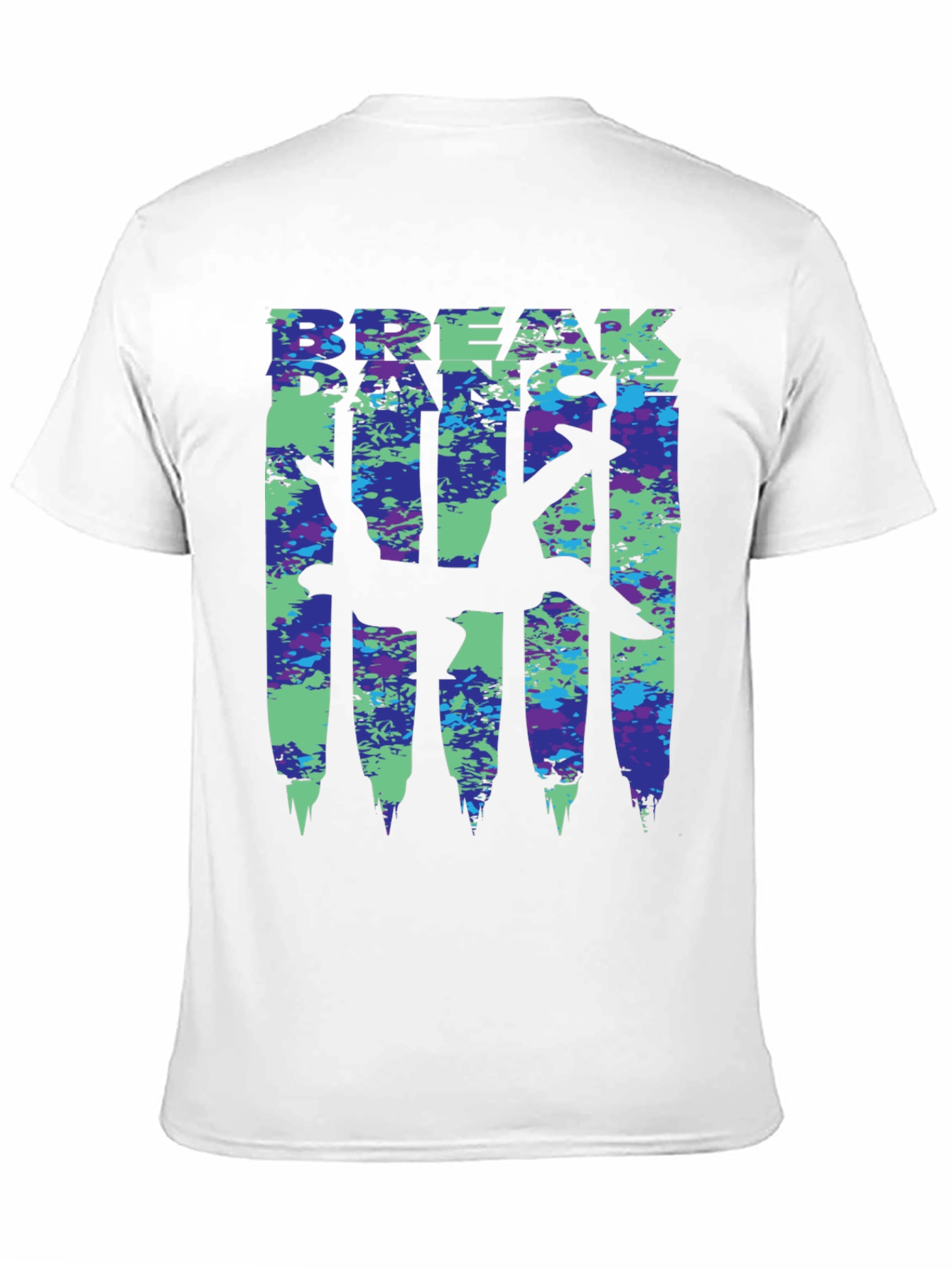 Breakdance T-Shirt - Dancer Silhouette - Stylish Streetwear