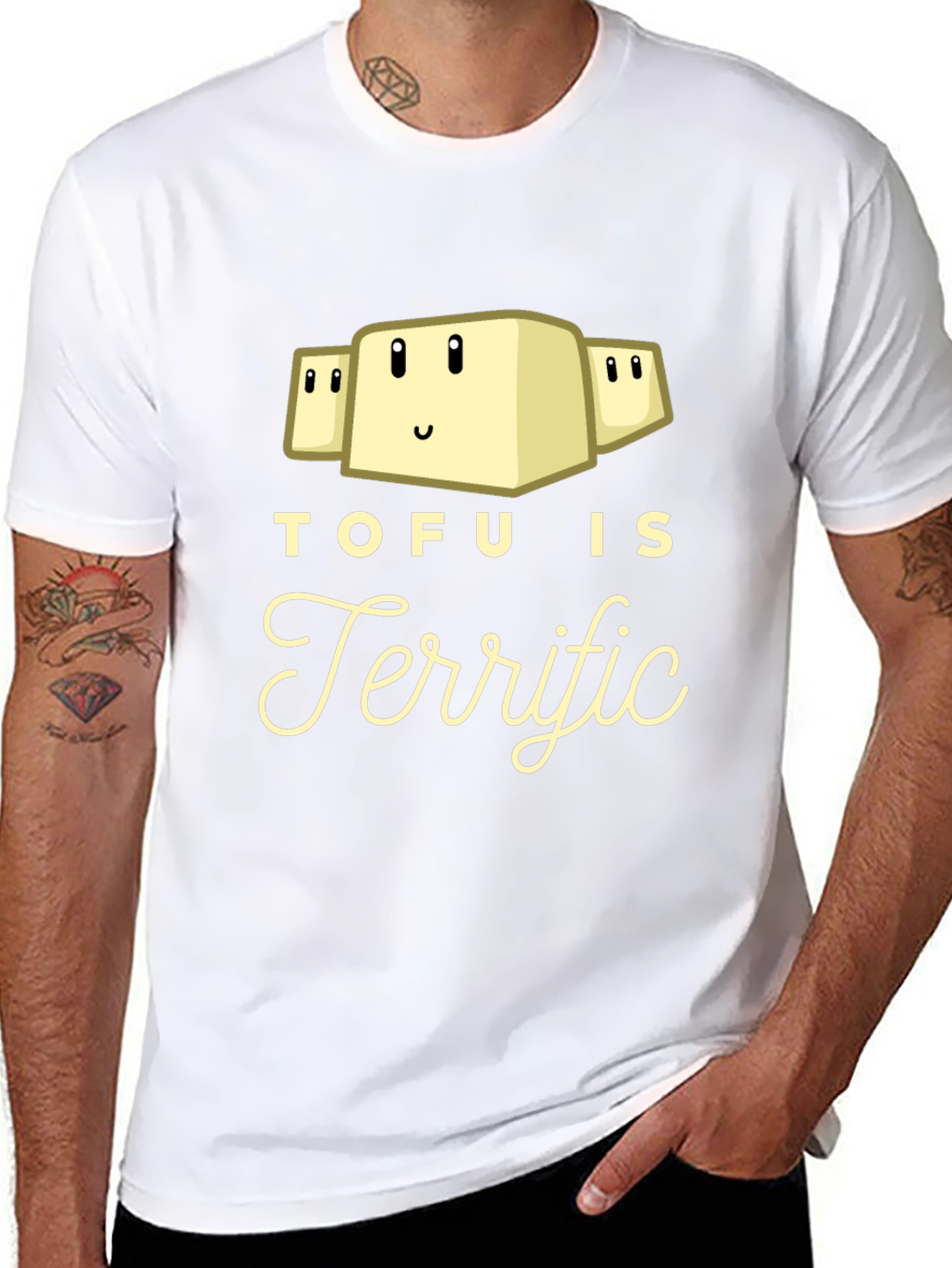 Tofu is Terrific T-Shirt - Soft Cotton Tee
