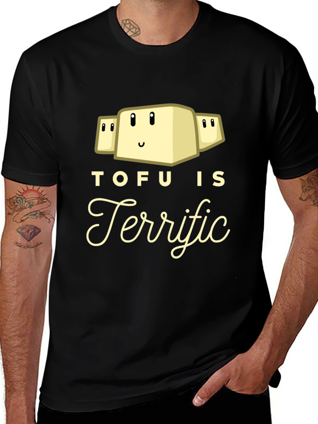 Tofu is Terrific T-Shirt - Soft Cotton Tee