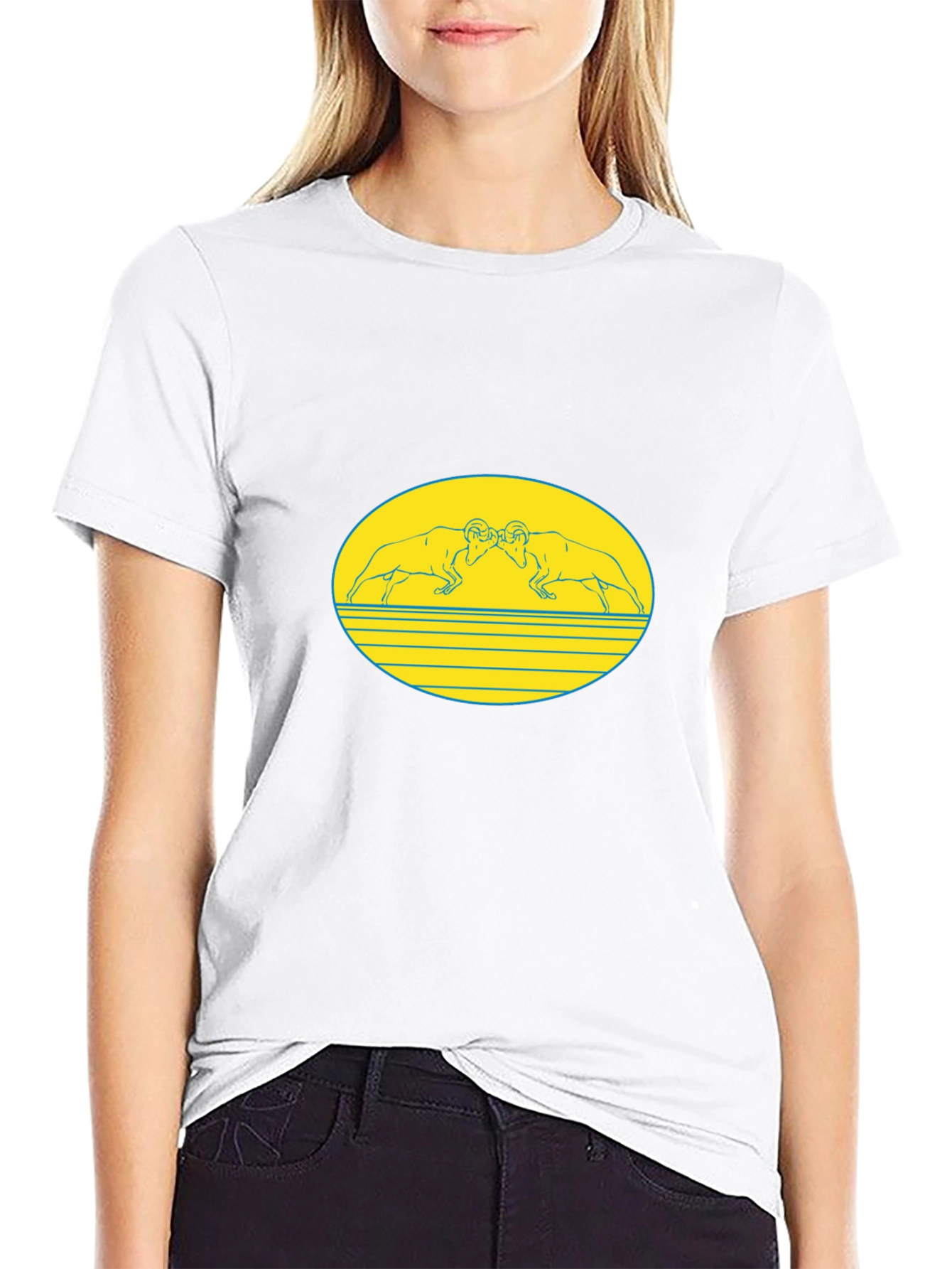 Rams T-Shirt - Bold Graphic Tee