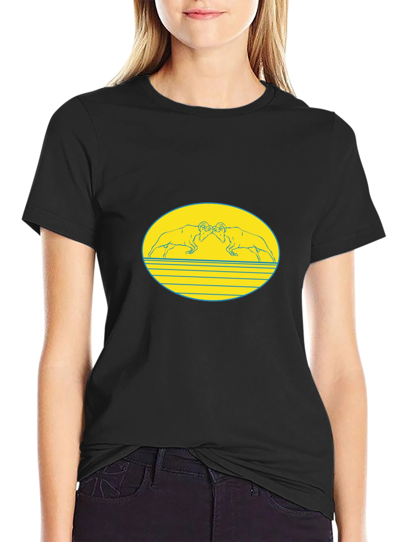 Rams T-Shirt - Bold Graphic Tee