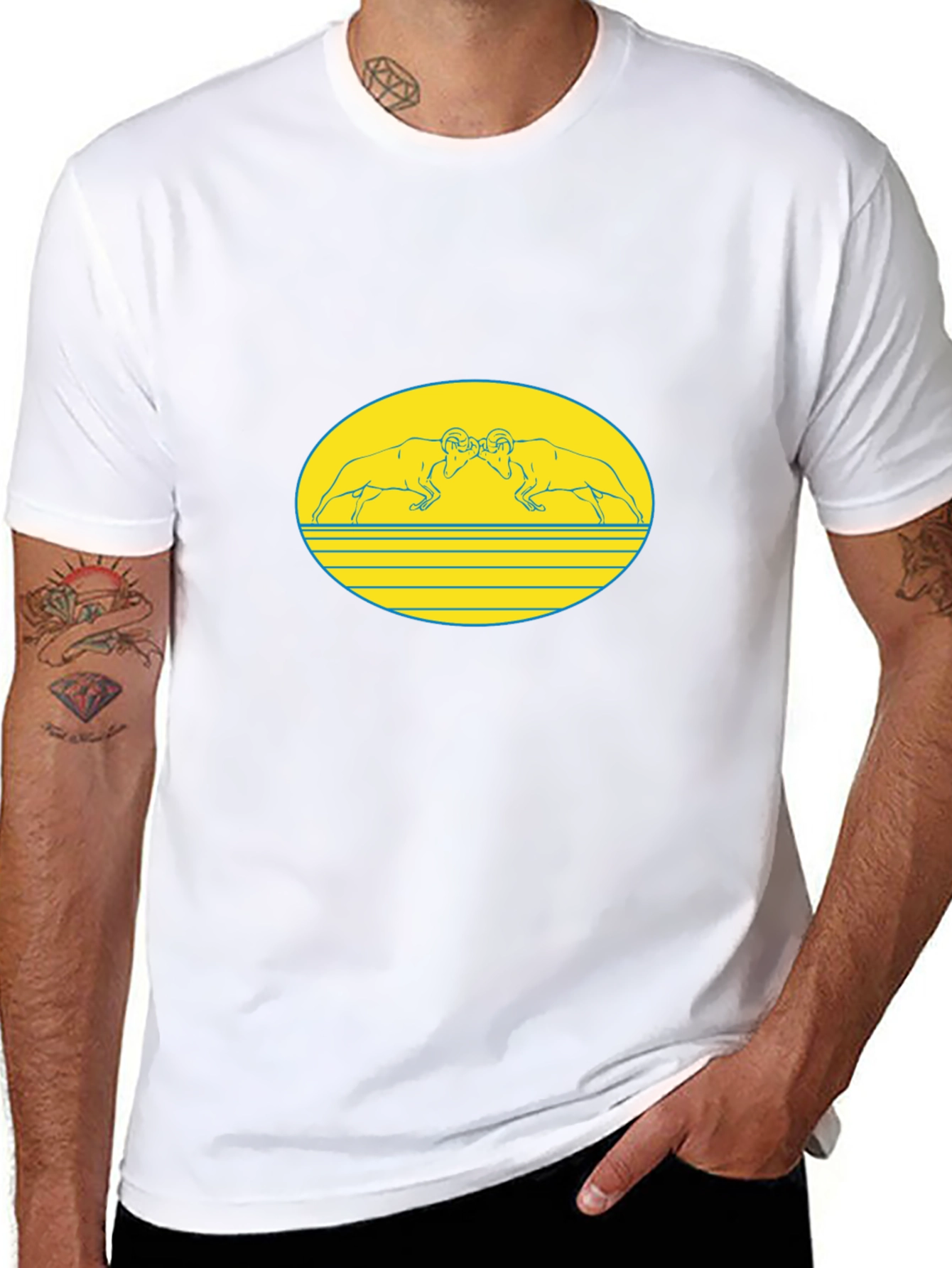 Rams T-Shirt - Bold Graphic Tee
