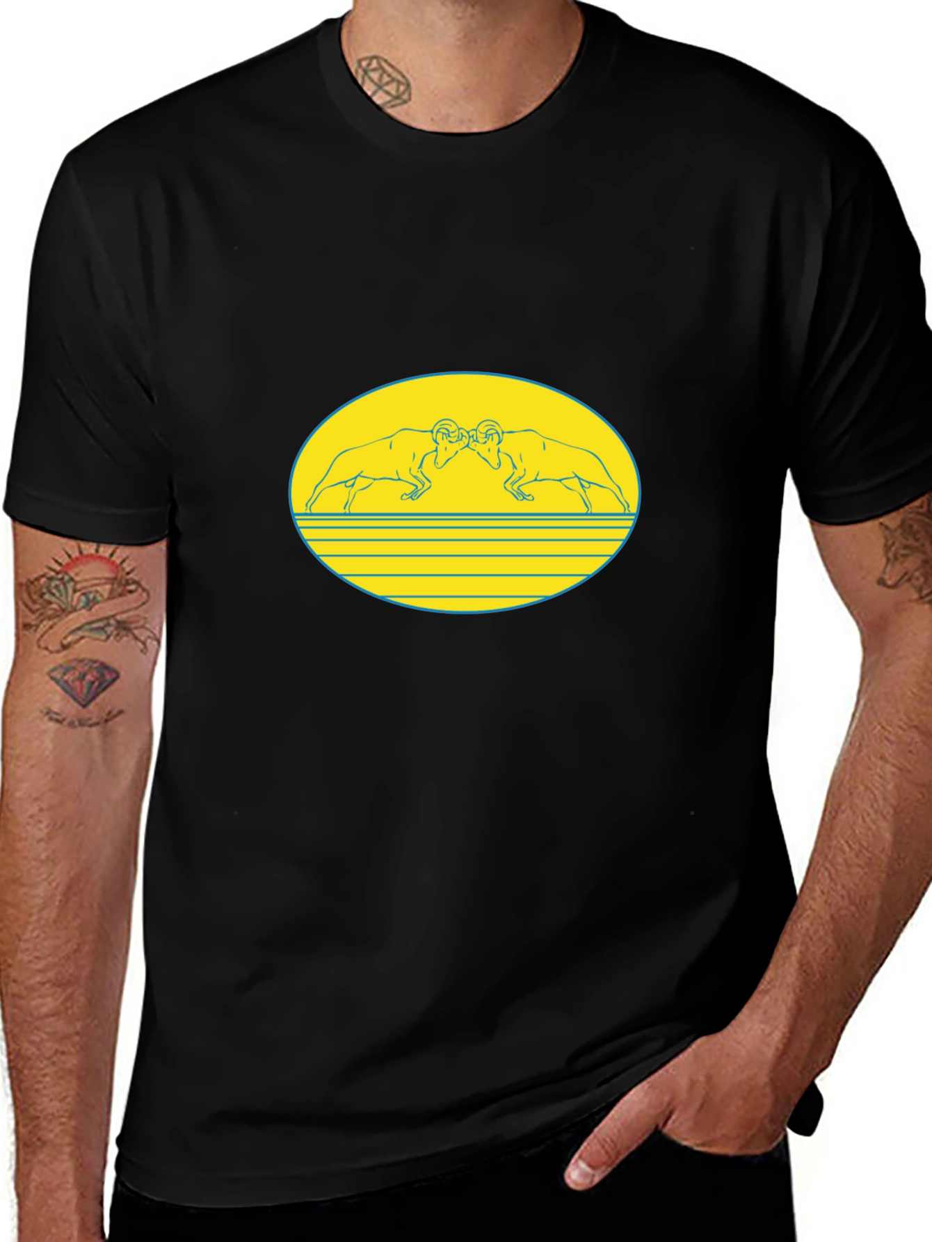 Rams T-Shirt - Bold Graphic Tee