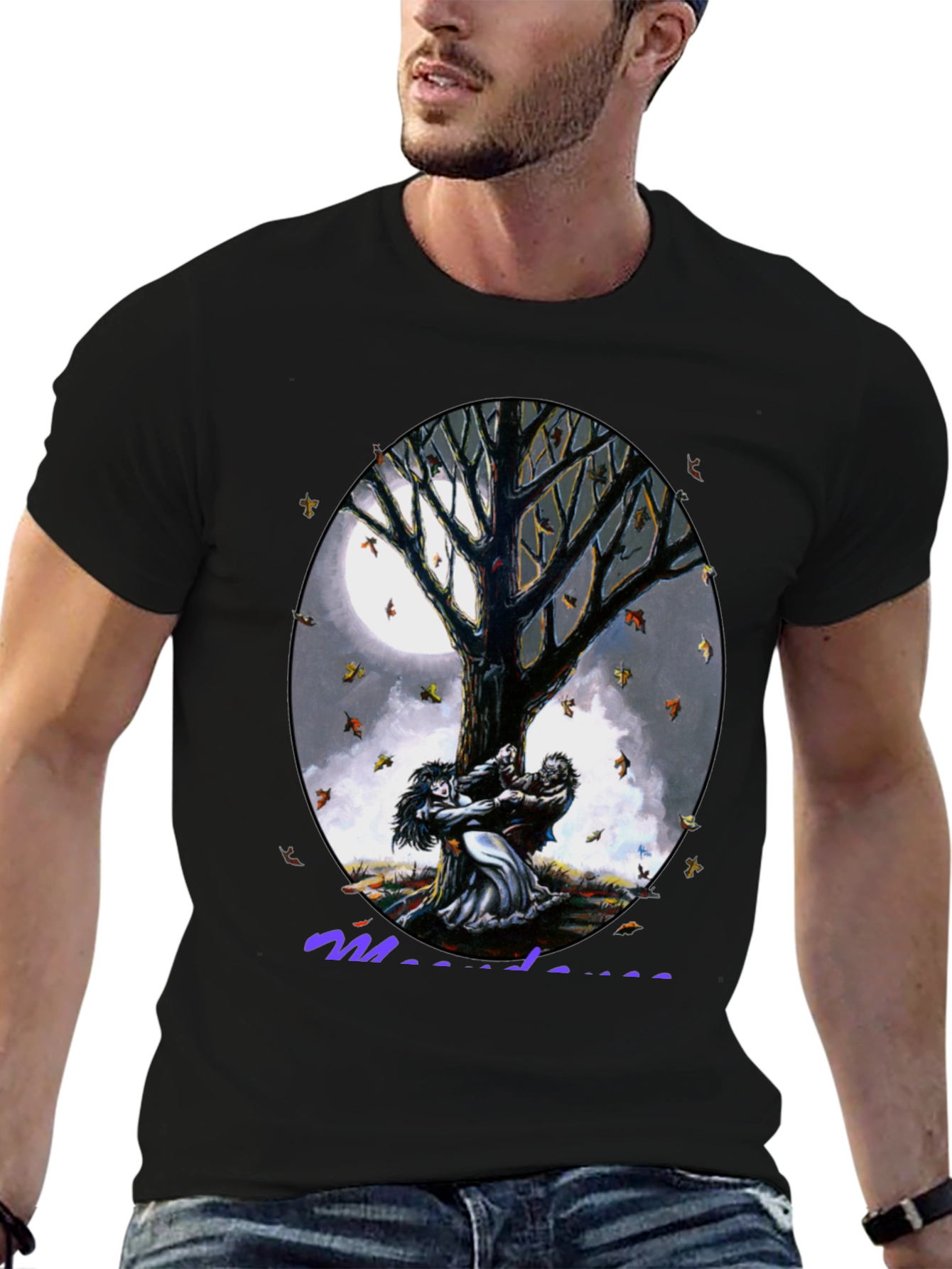 Mystical Moonlit Tree T-Shirt