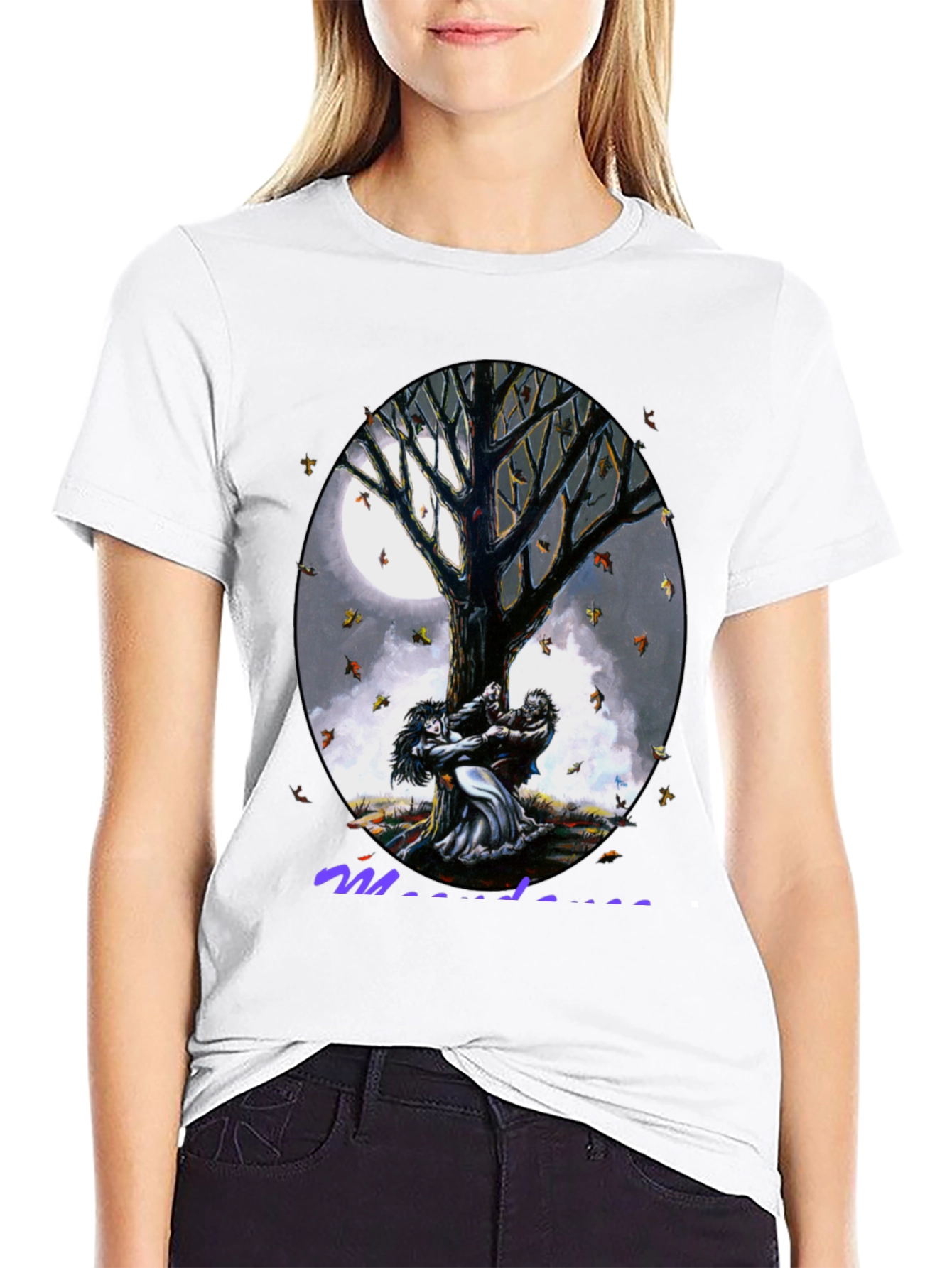 Mystical Moonlit Tree T-Shirt